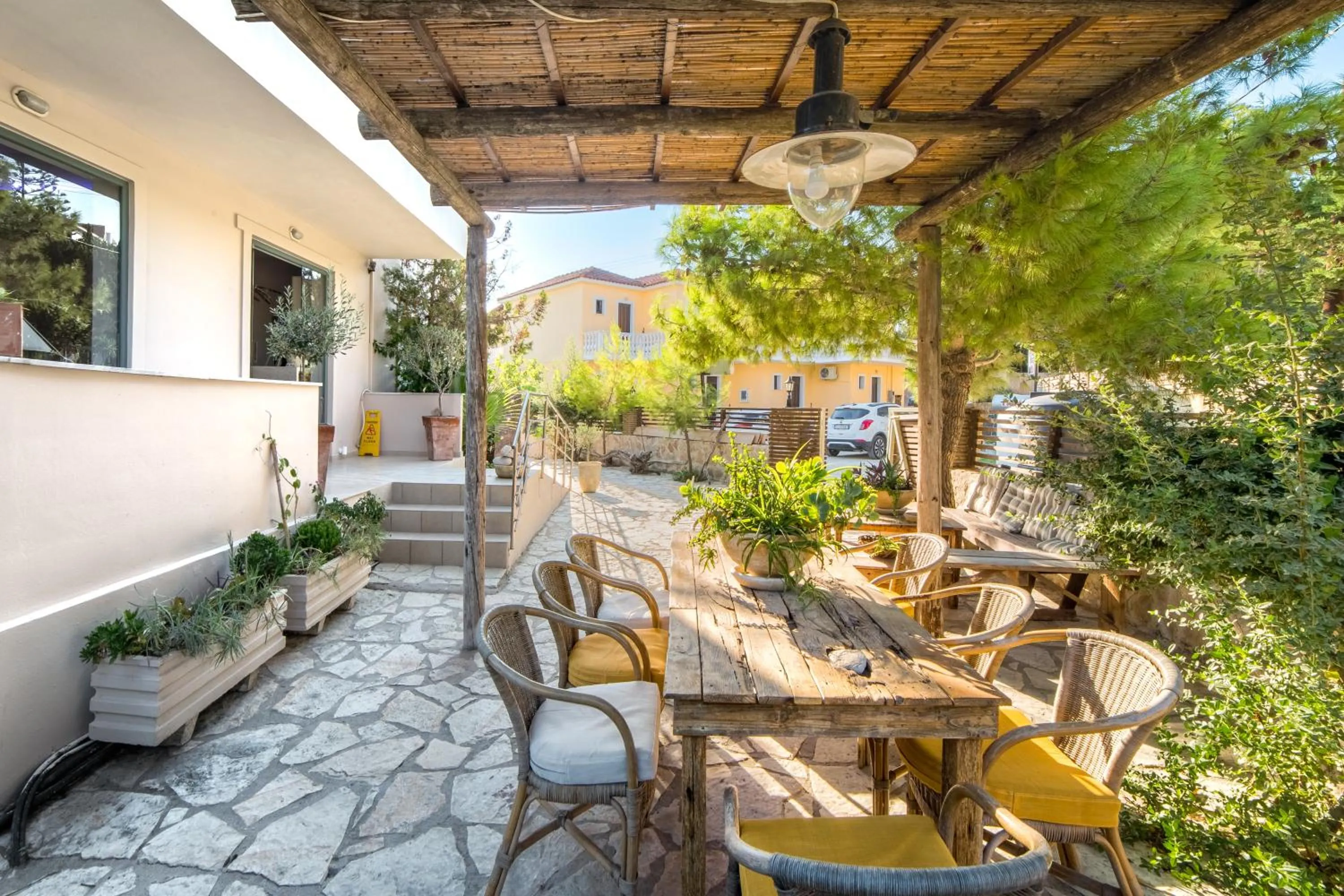 Property building in Pierros Hotel