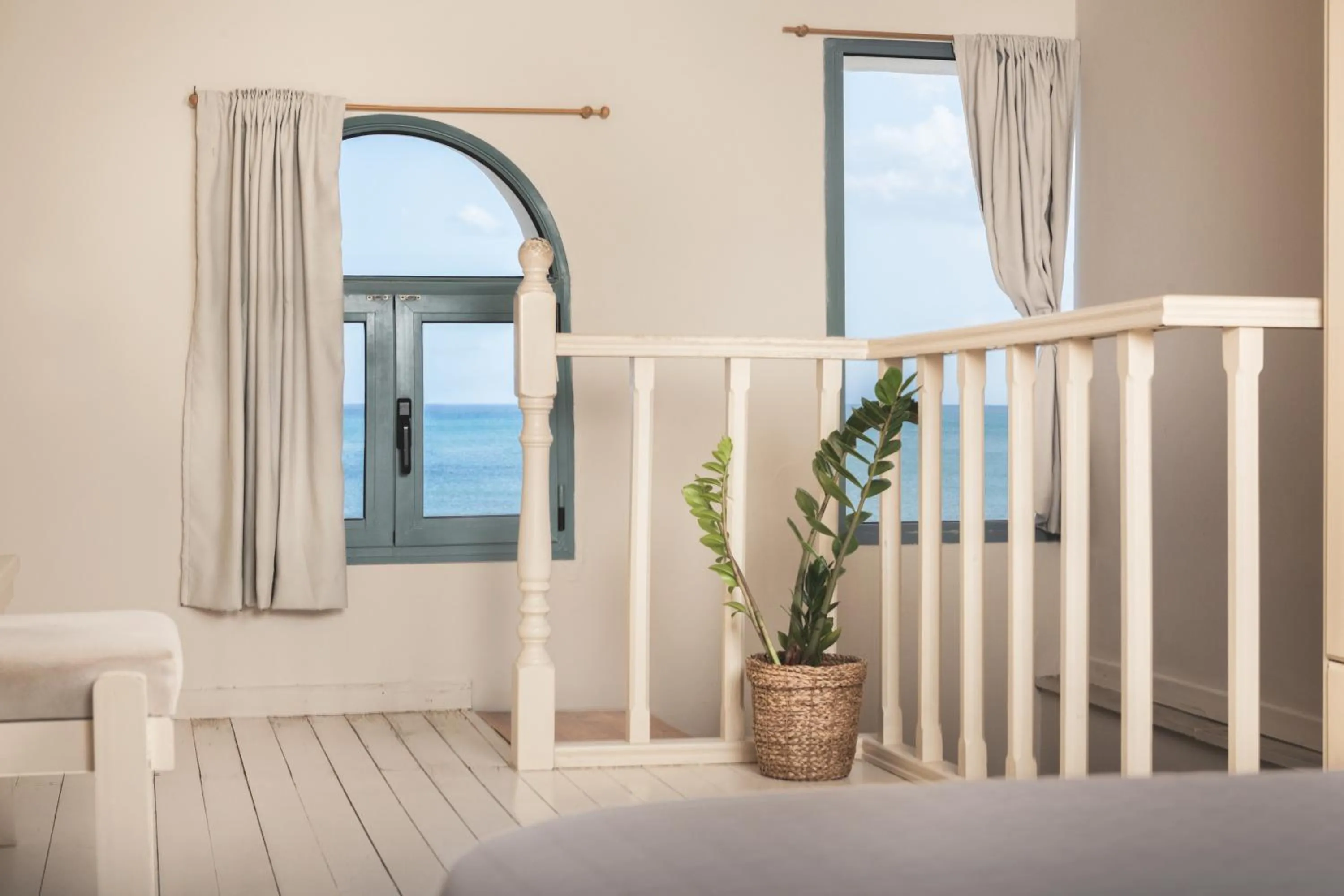 Bed in Pierros Hotel