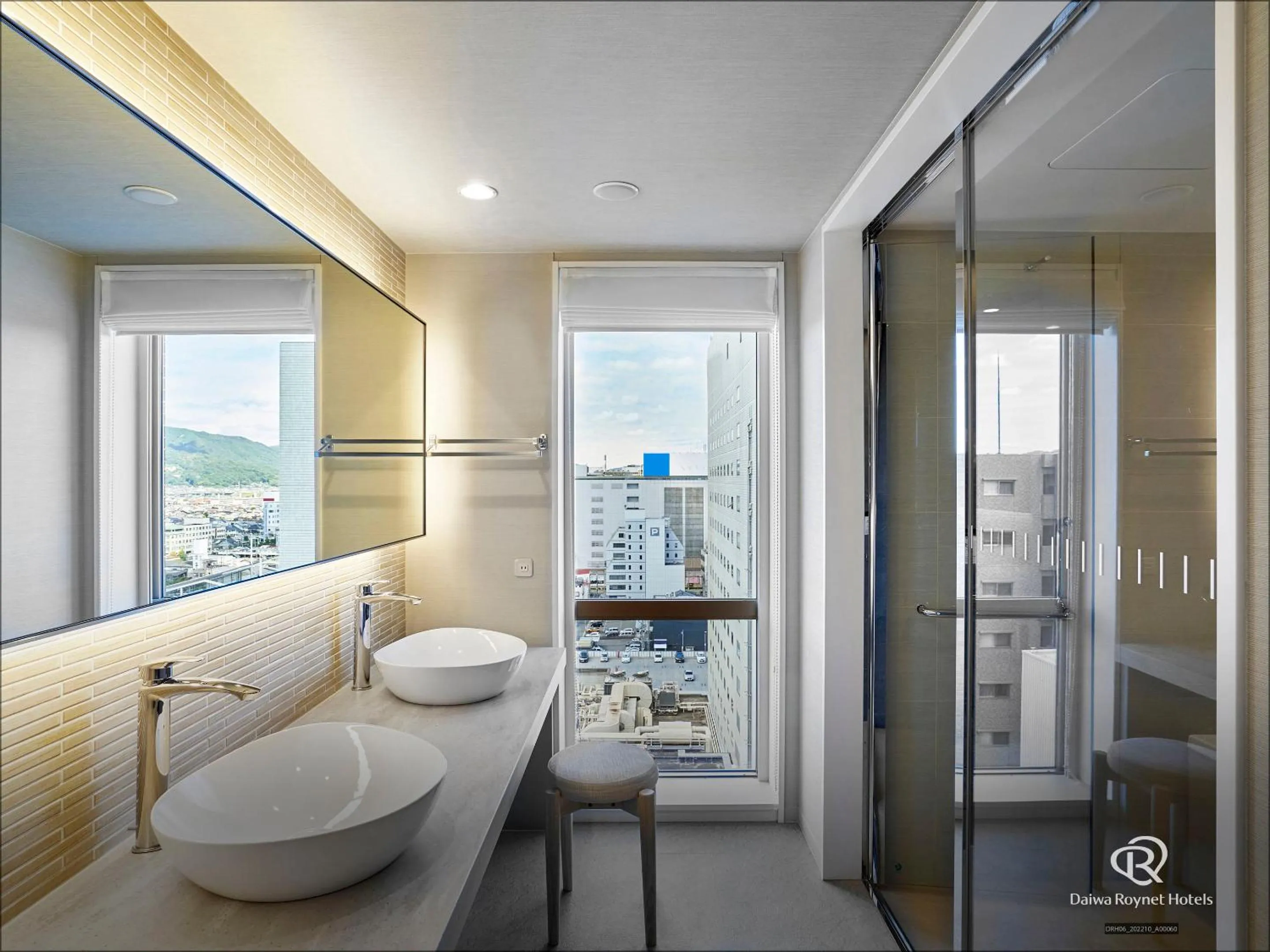 Bathroom in Daiwa Roynet Hotel Fukuyama Ekimae