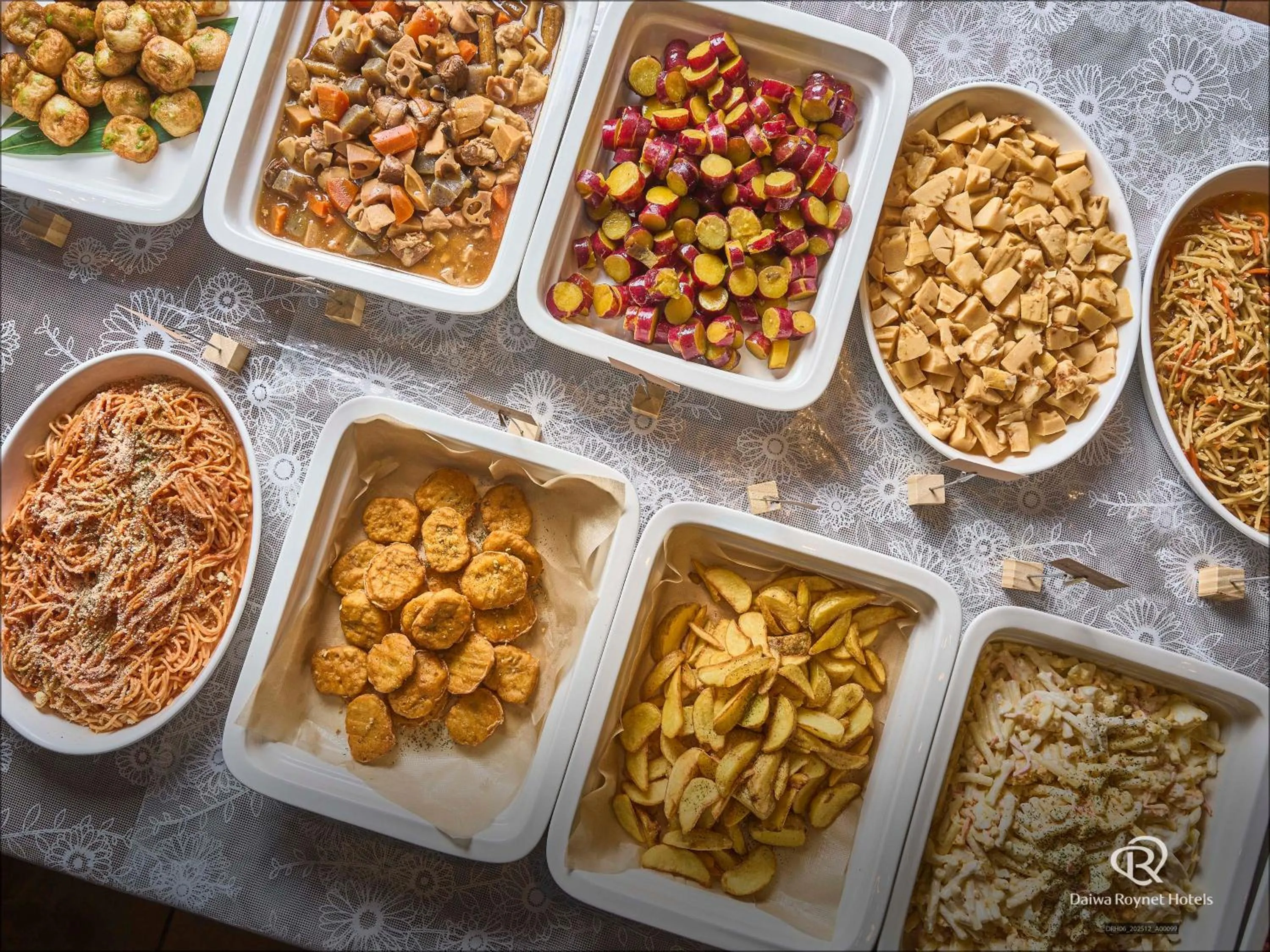 Breakfast in Daiwa Roynet Hotel Fukuyama Ekimae