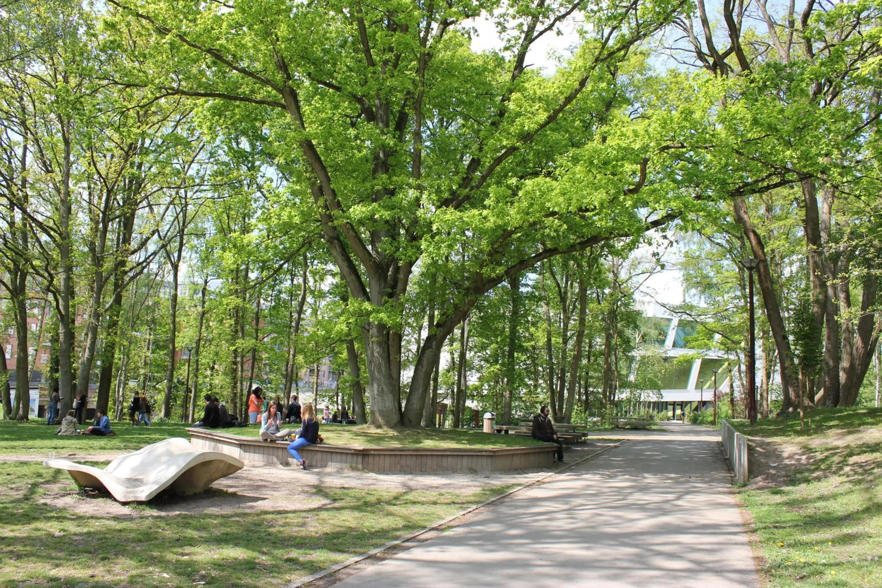Natural landscape in Gîte Mozaïk