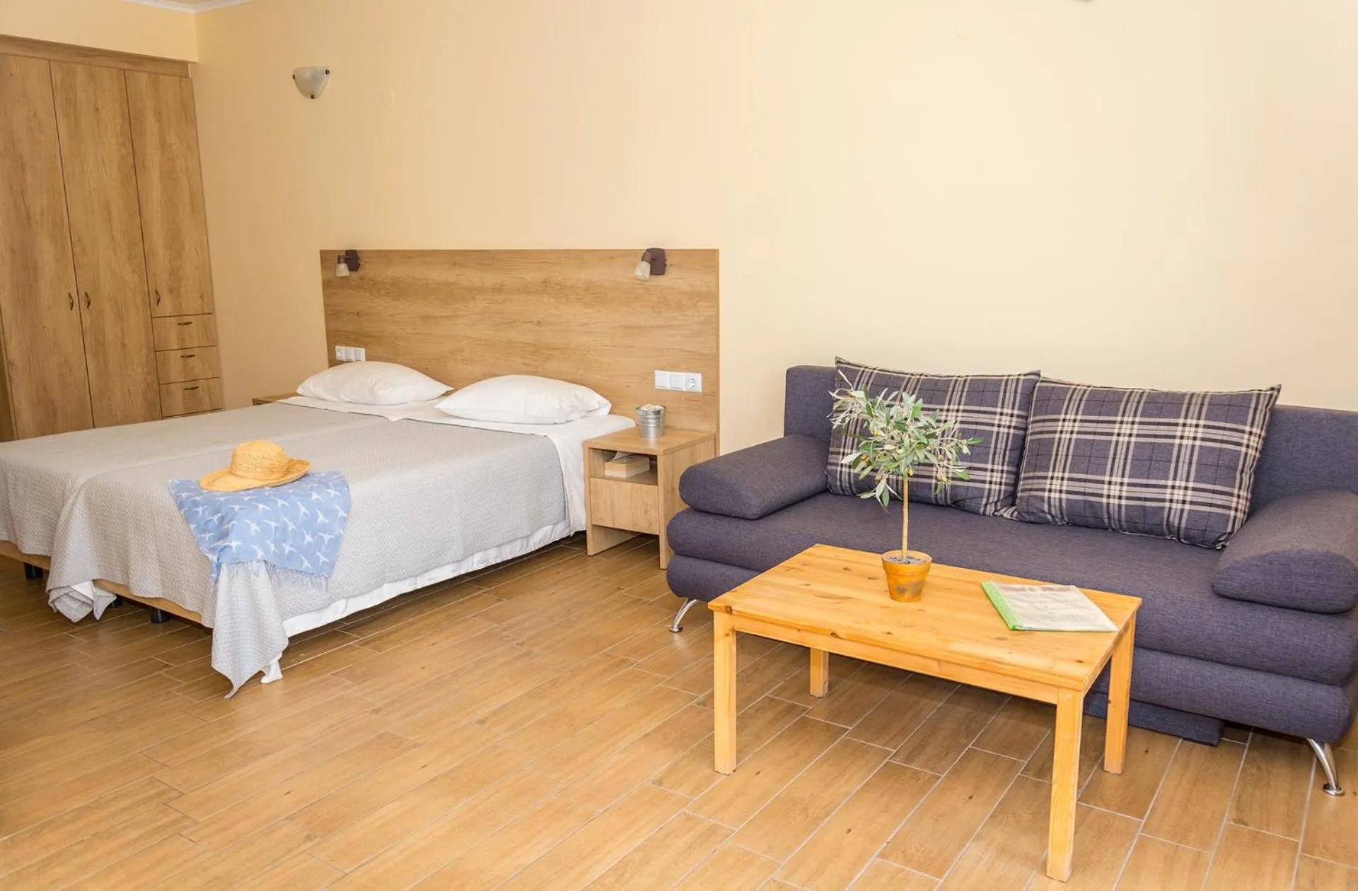 Photo of the whole room, Bed in Donatos Apartments & Studios