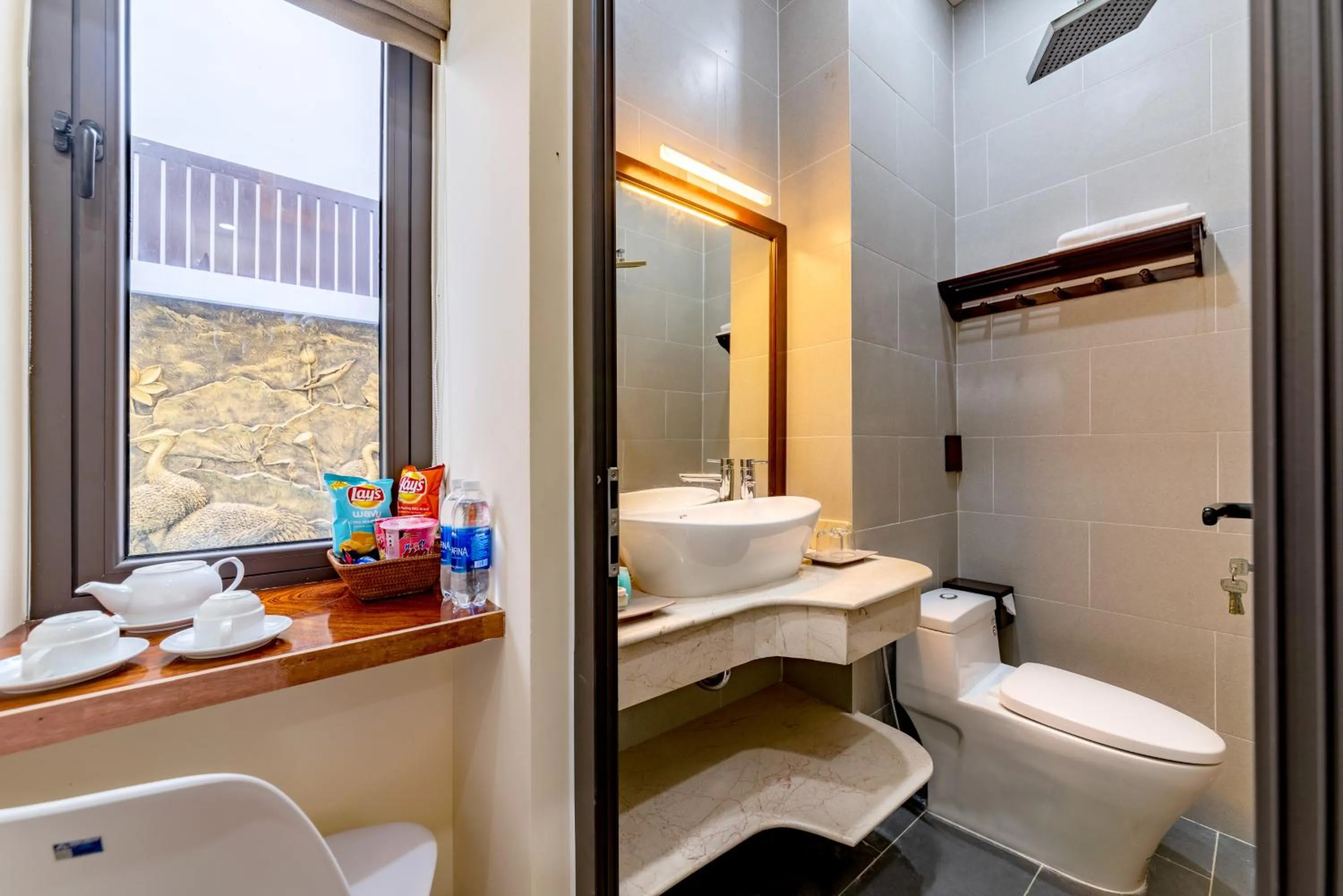 Toilet in Green Hill Hotel