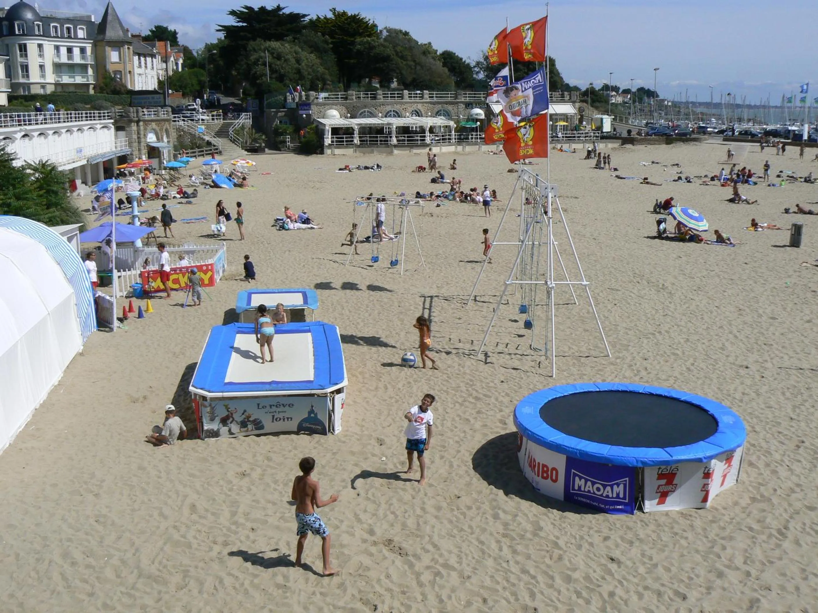 Beach in Hôtel Beau Soleil