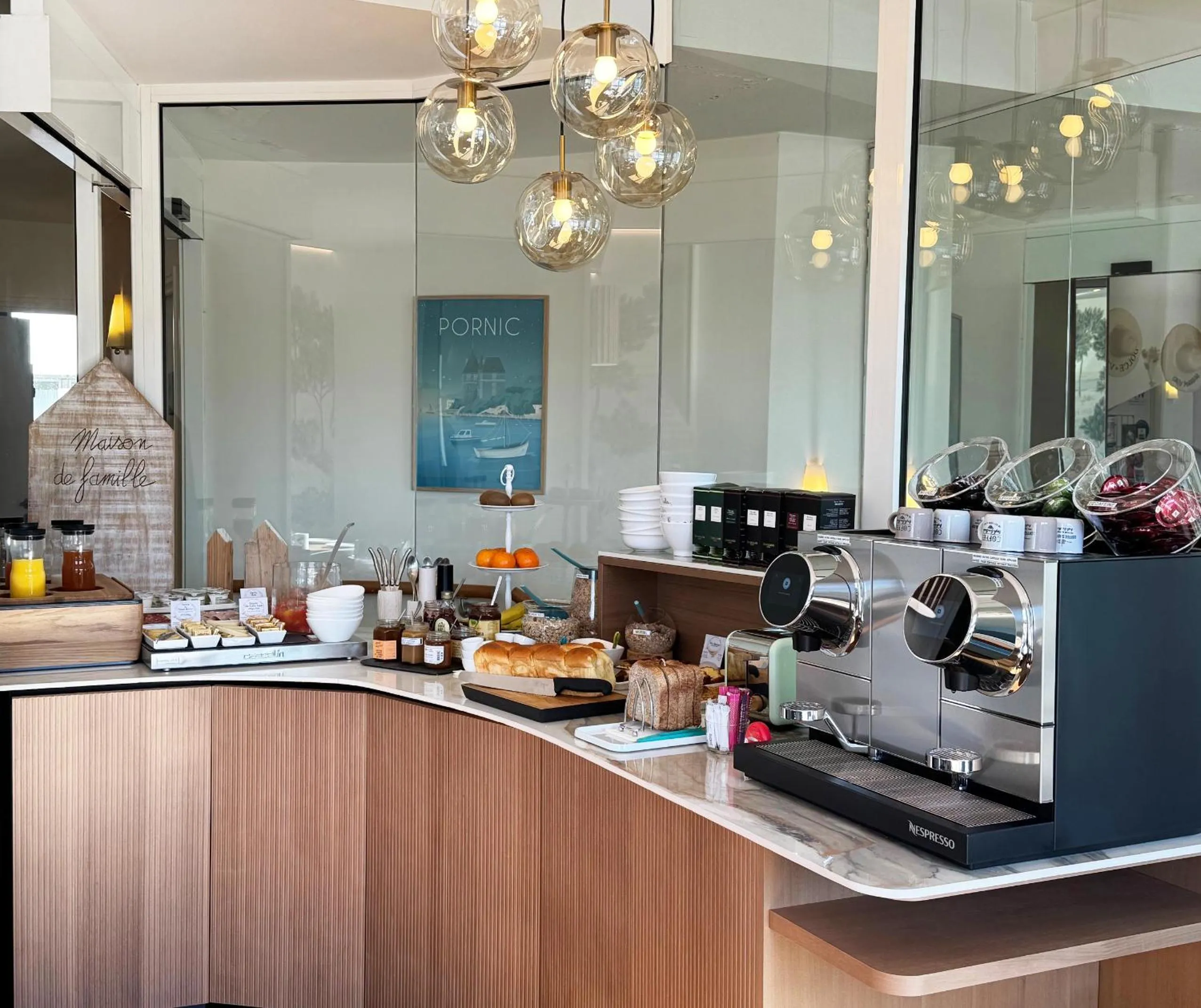 Sea view in Hôtel Beau Soleil