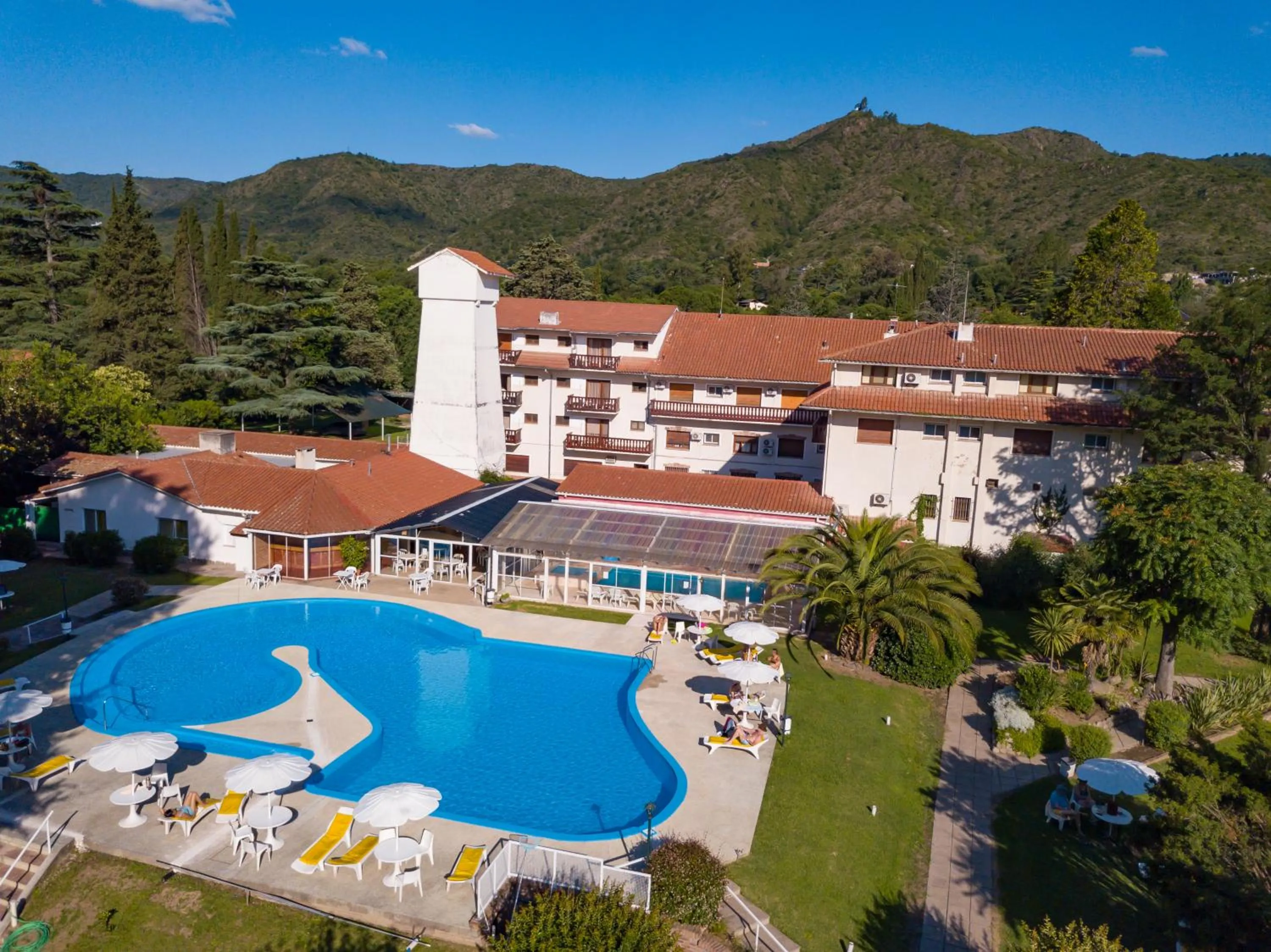 Bird's eye view in Hotel Edelweiss