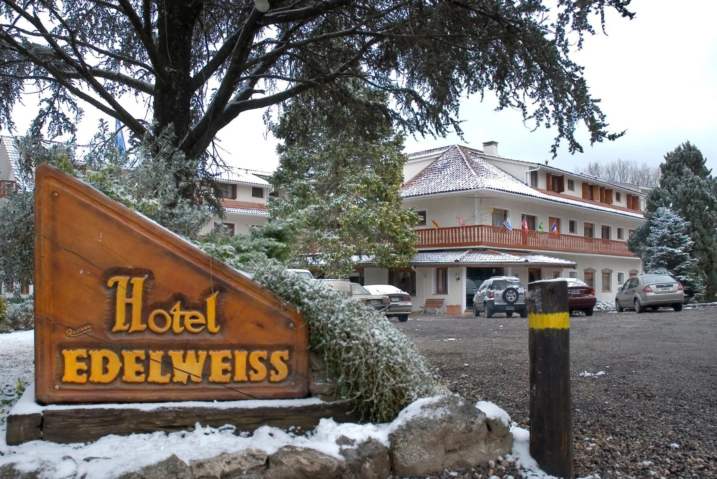 Facade/entrance in Hotel Edelweiss