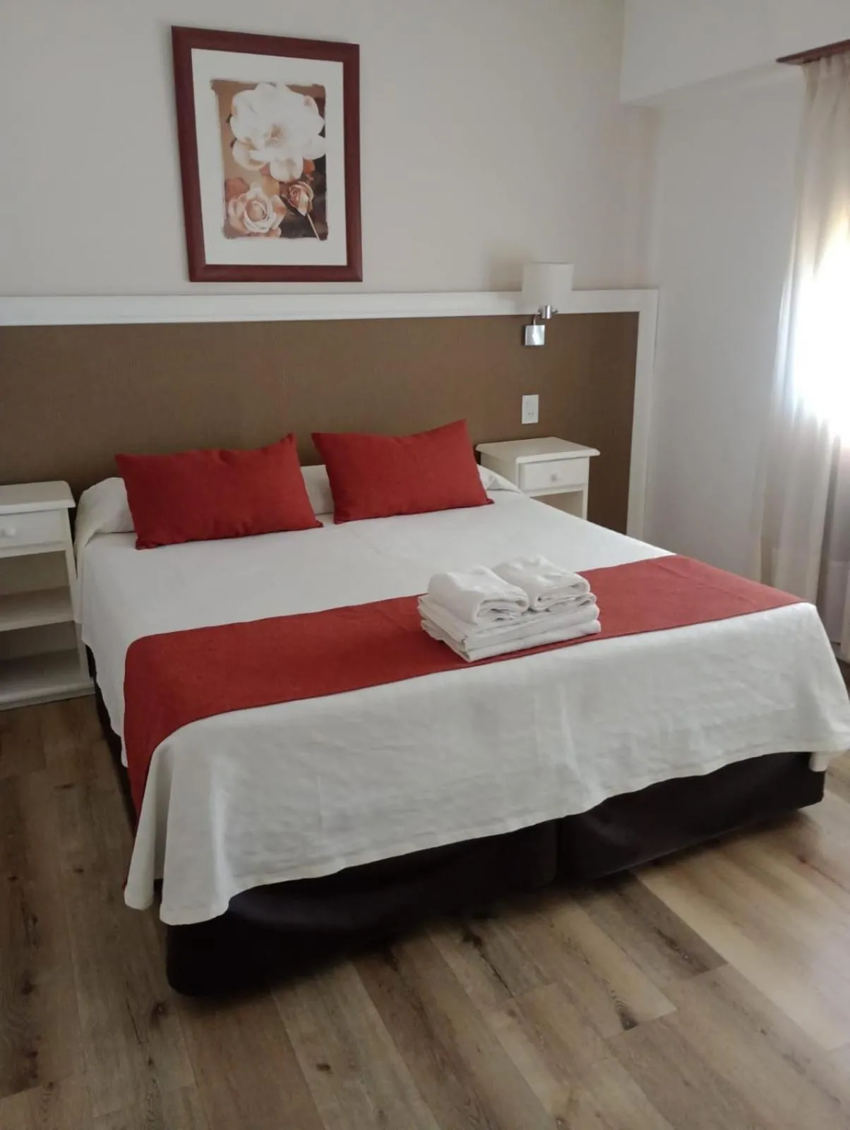 Bed in Hotel Edelweiss