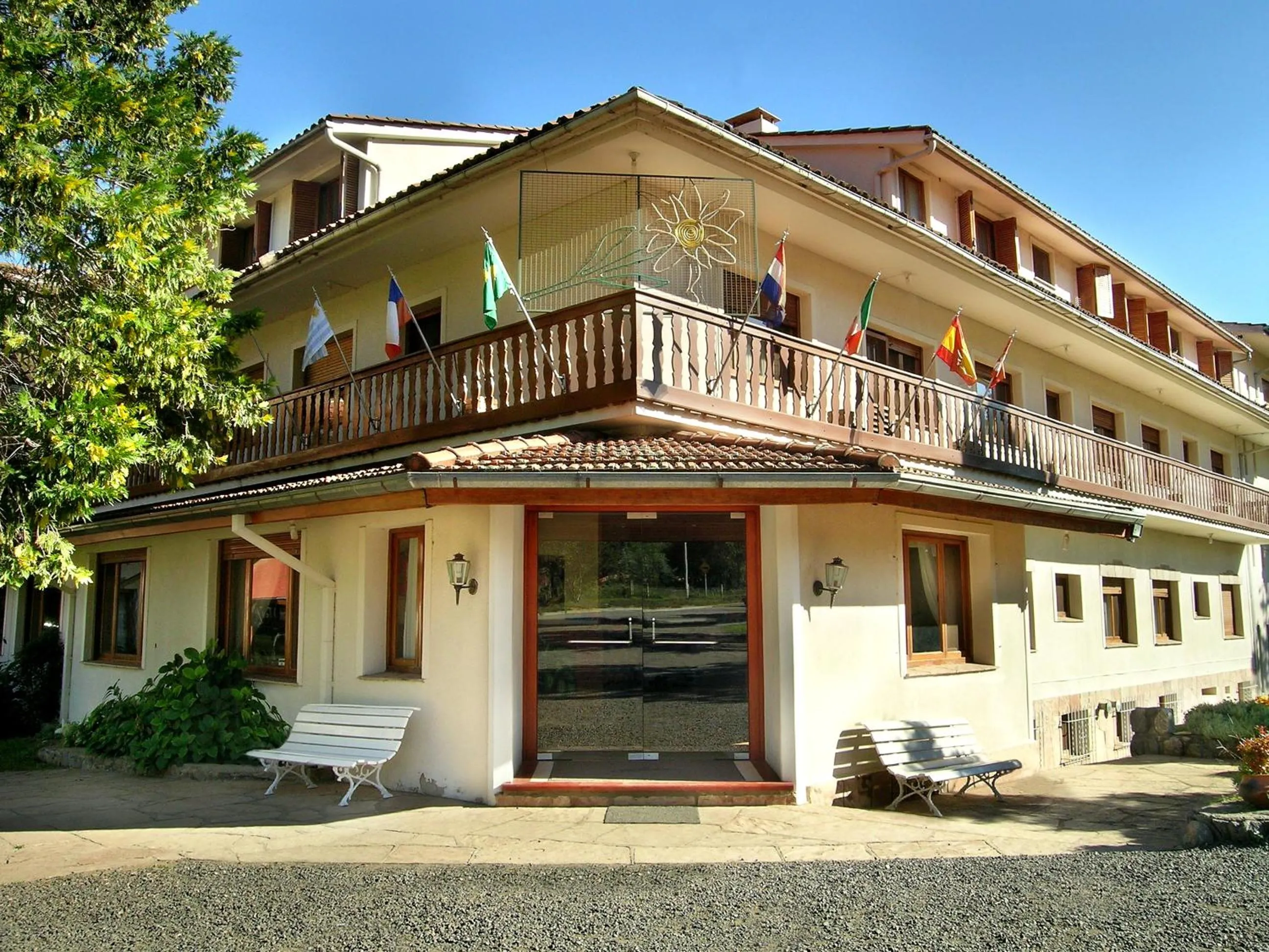 Facade/entrance in Hotel Edelweiss