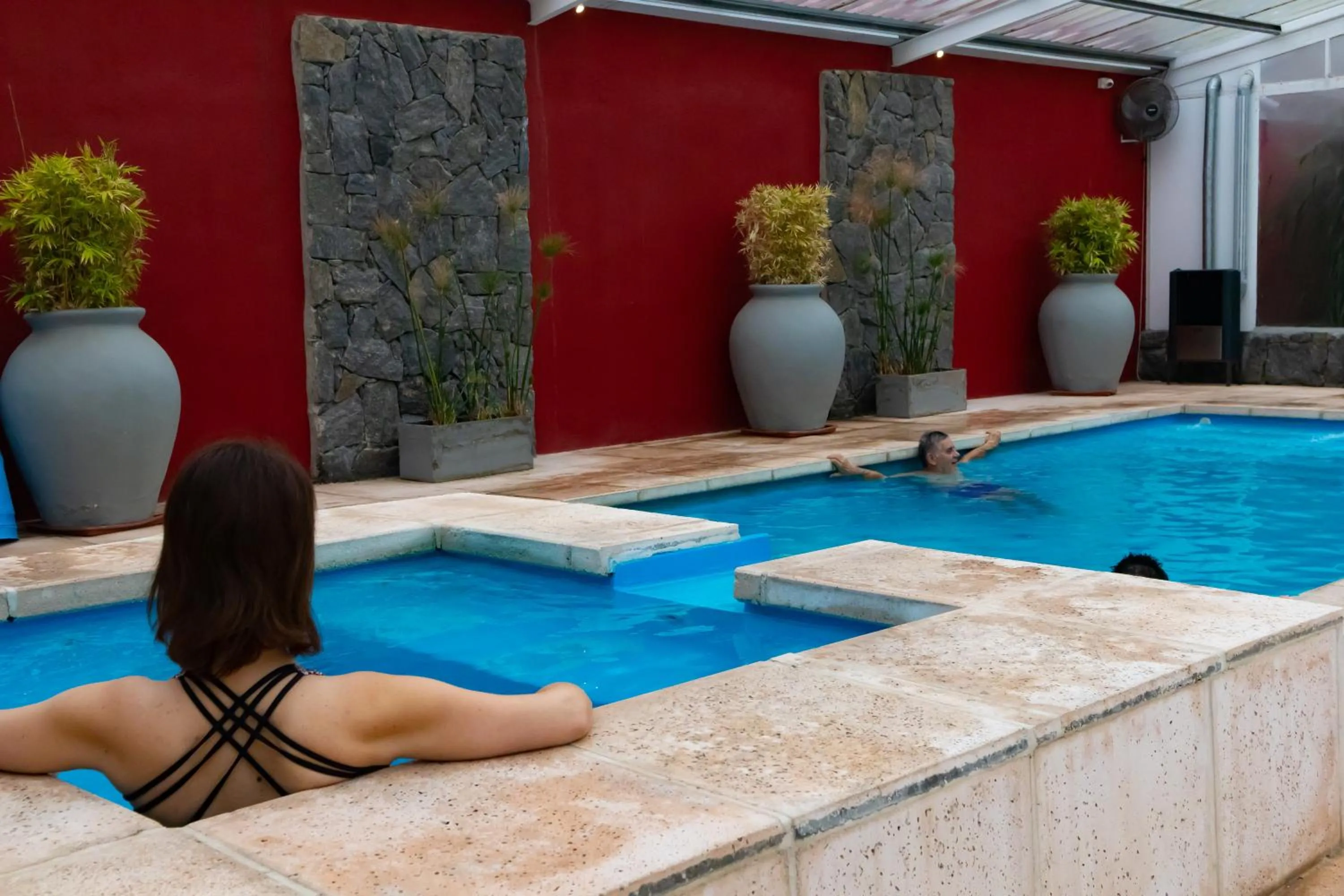 Swimming pool in Hotel Edelweiss