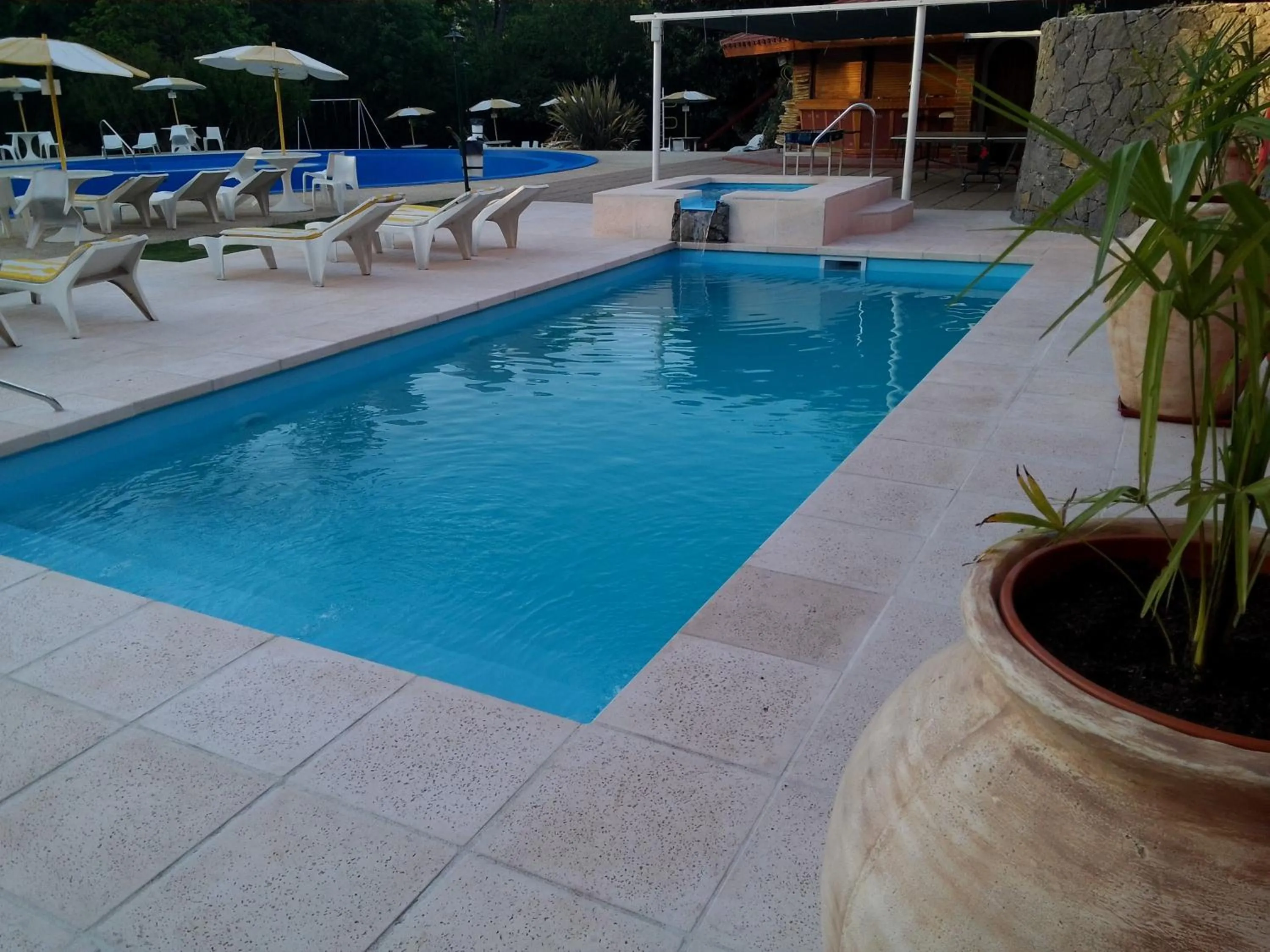 Swimming pool in Hotel Edelweiss