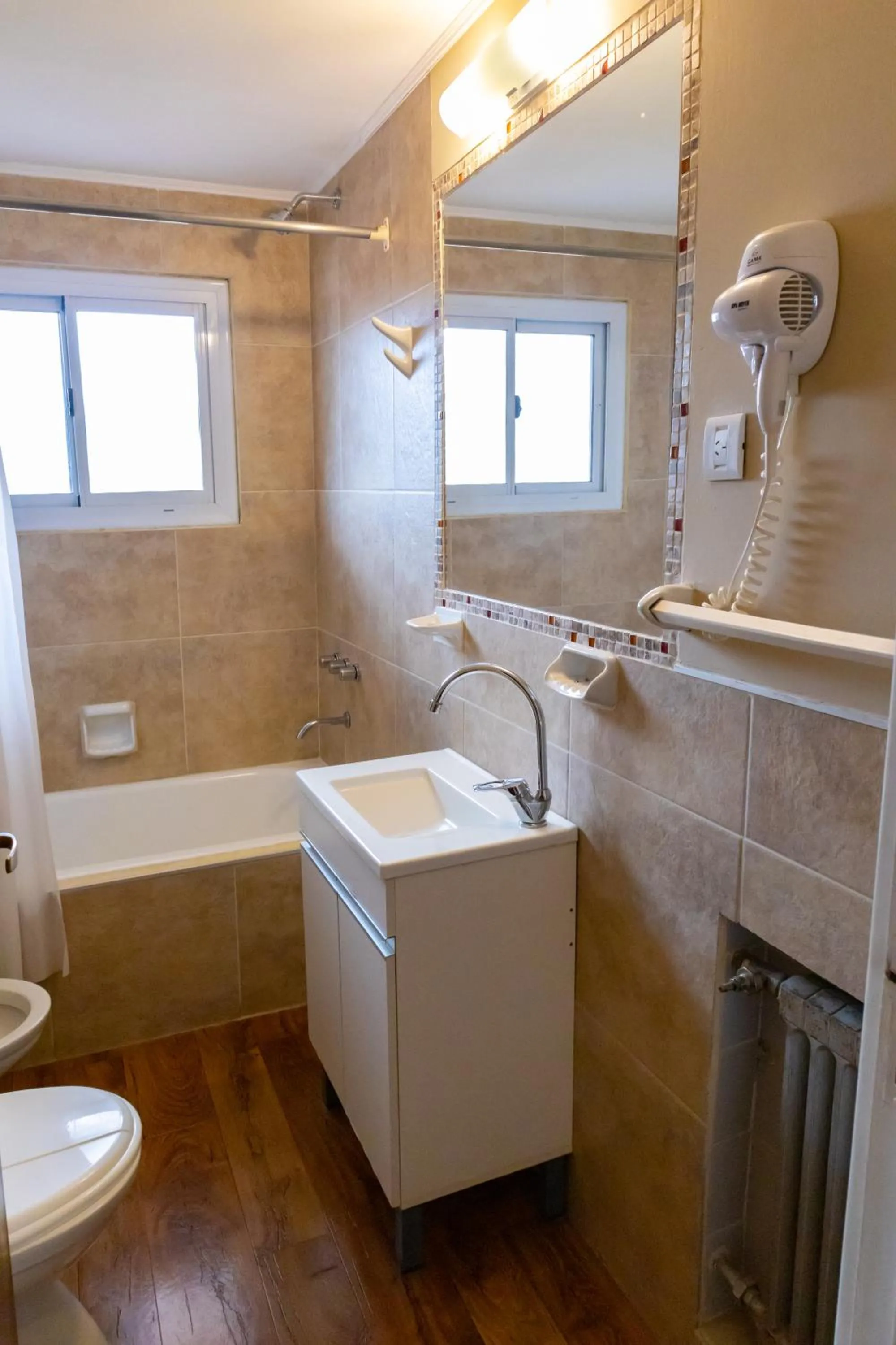 Bathroom in Hotel Edelweiss