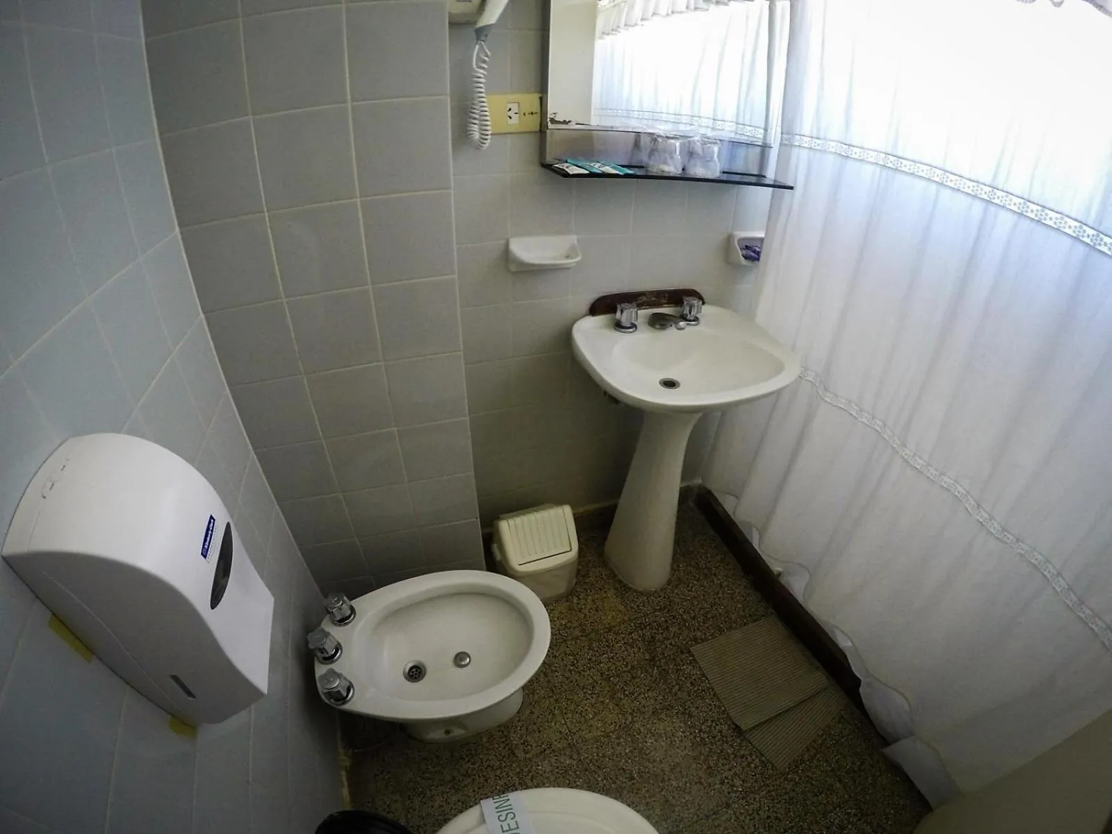 Bathroom in Hotel Edelweiss