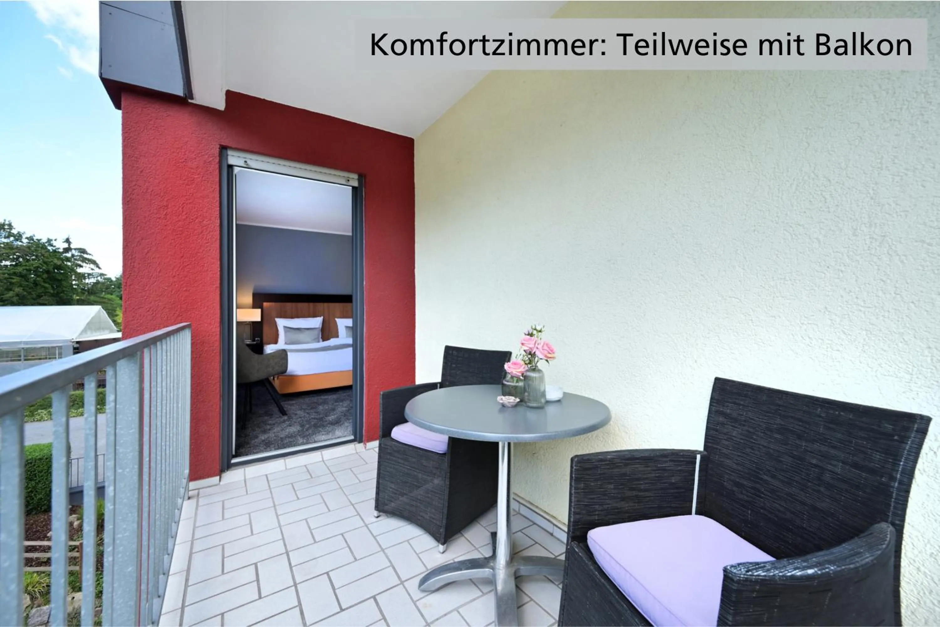 Balcony/Terrace in Hotel & Living Am Wartturm - Hotel & Apartments