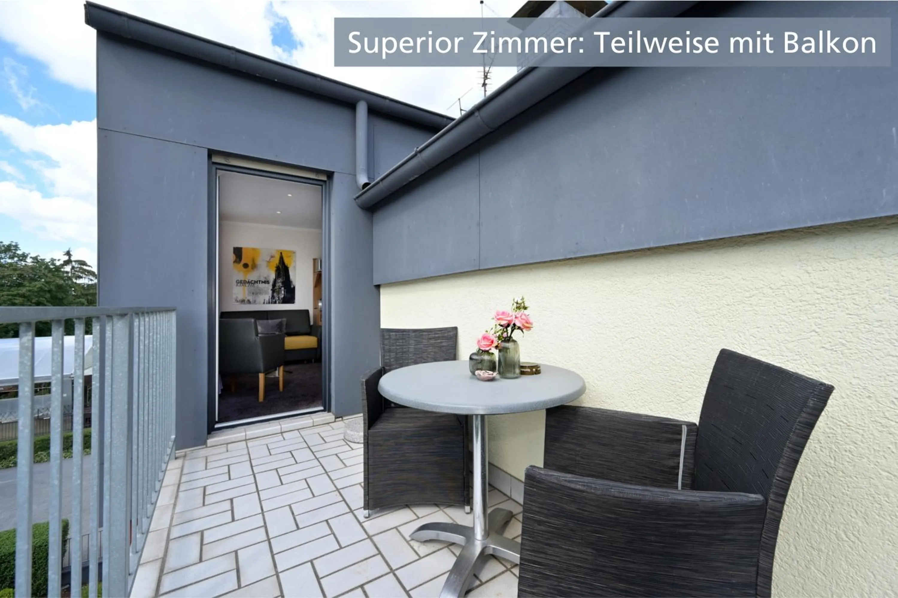 Balcony/Terrace in Hotel & Living Am Wartturm - Hotel & Apartments