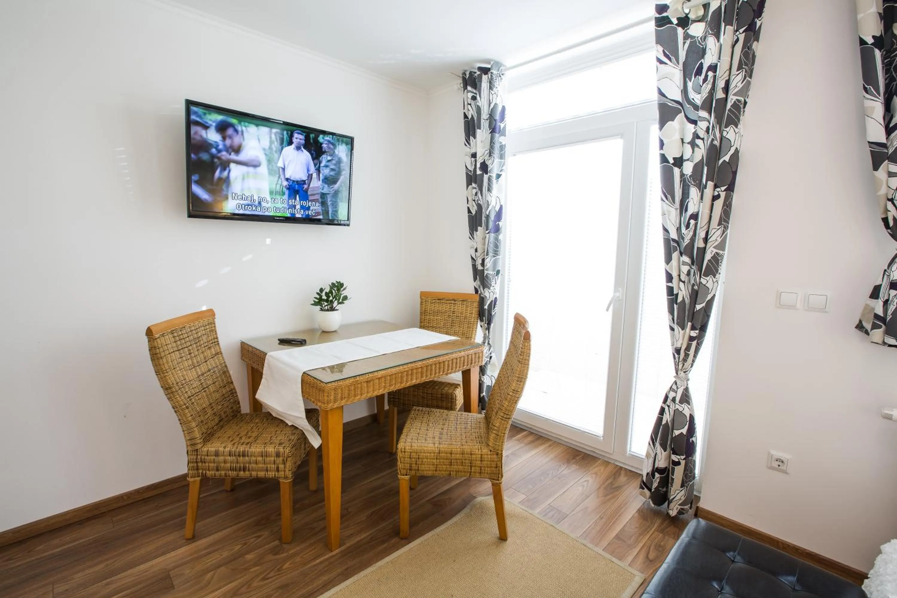 Seating area in Bled Apartments
