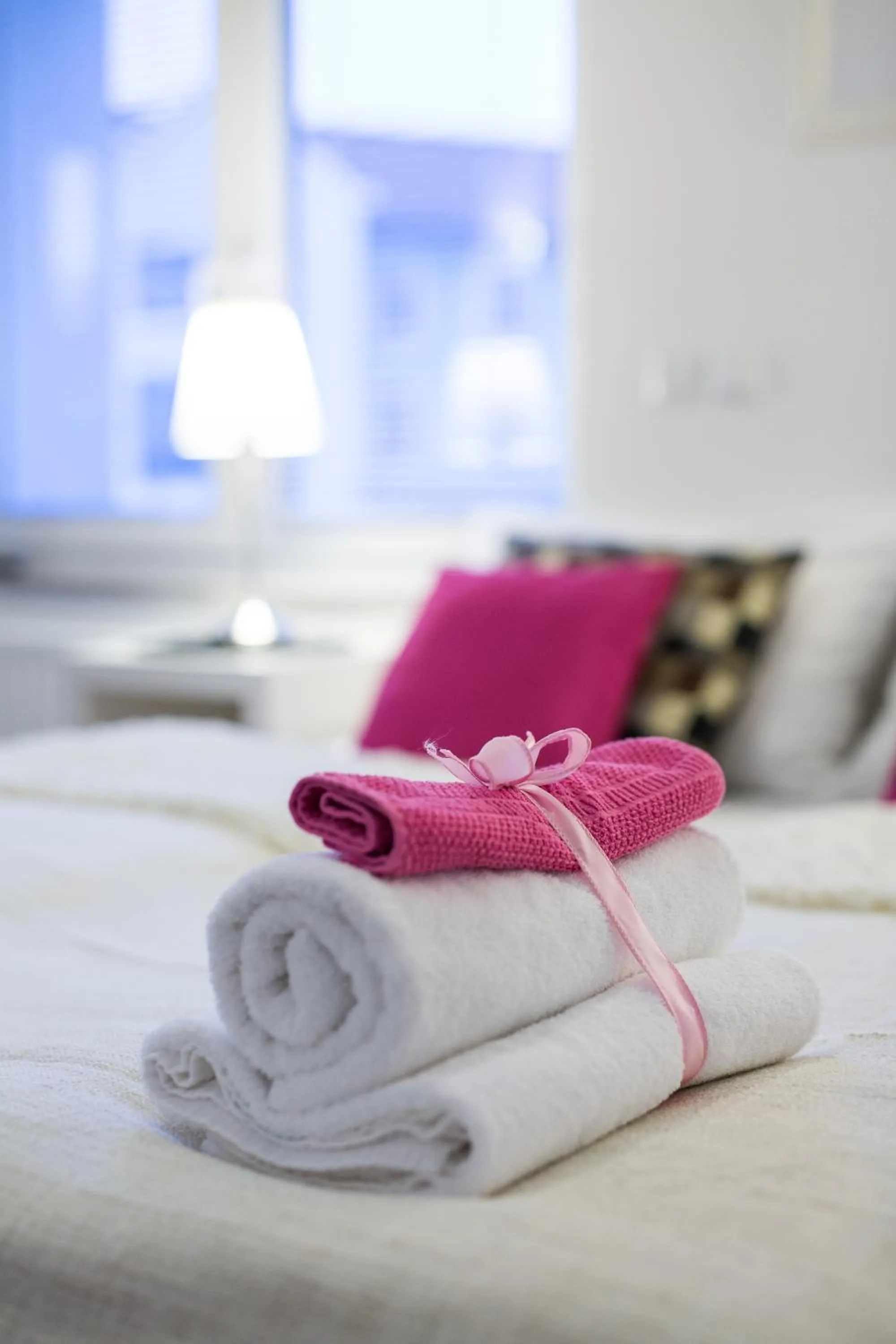 Decorative detail, Bed in Bled Apartments