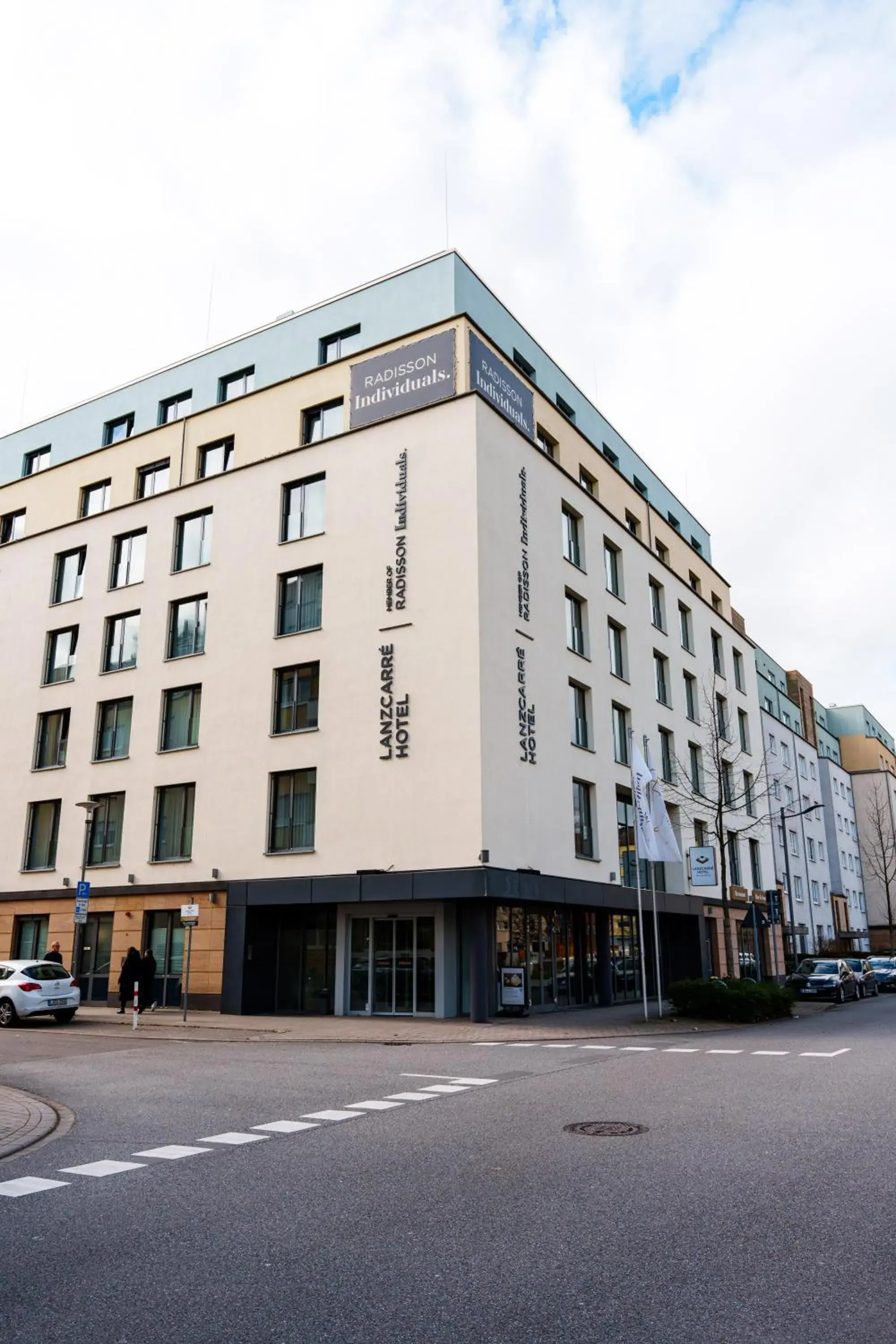 Property building in Lanzcarré Hotel Mannheim, a member of Radisson Individuals Property building in Lanzcarré Hotel Mannheim, a member of Radisson Individuals