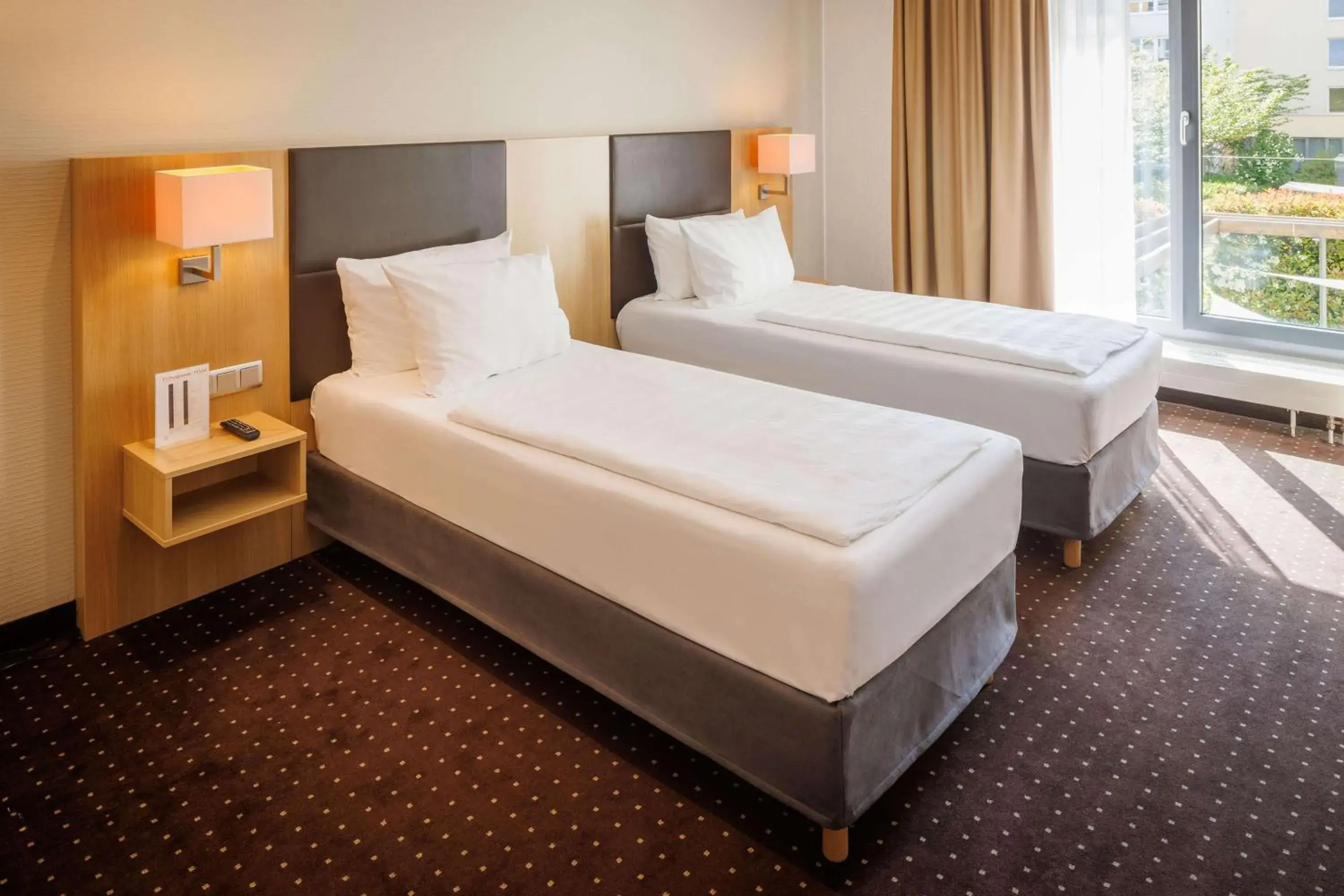 Bedroom, Bed in Lanzcarré Hotel Mannheim, a member of Radisson Individuals Bedroom, Bed in Lanzcarré Hotel Mannheim, a member of Radisson Individuals