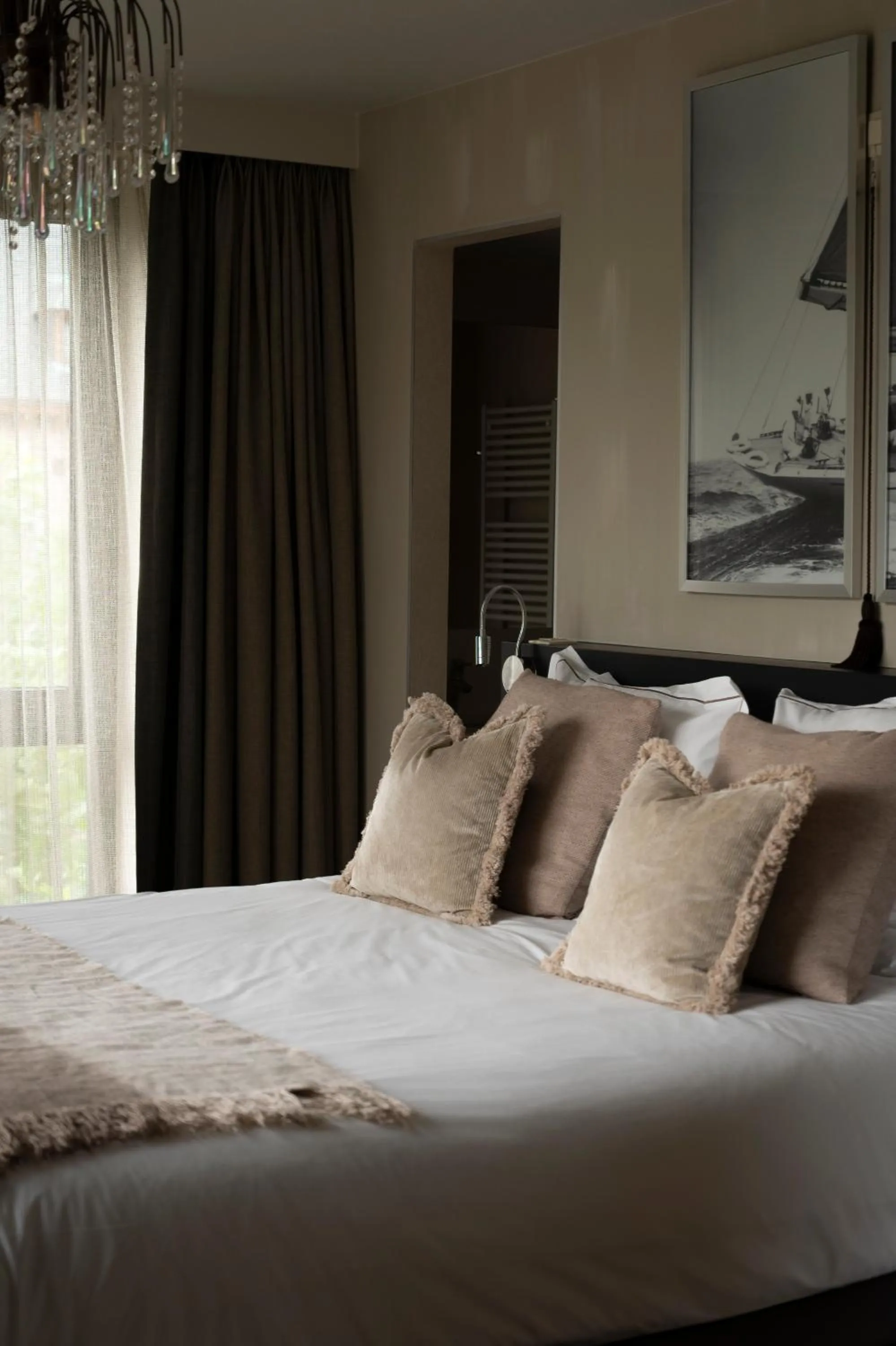 Bed in Kasteel van Ordingen