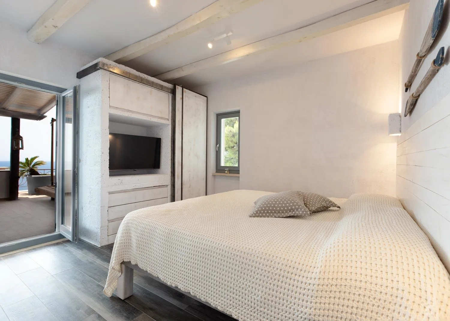 Bedroom, Bed in Claro De Lua Circeo B&B