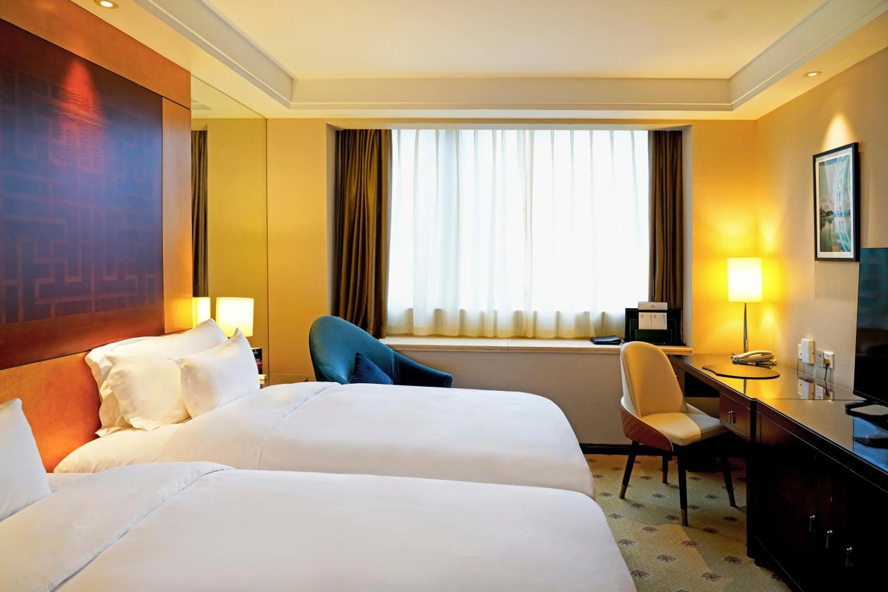 Bedroom, Bed in Radisson Collection Hyland Shanghai