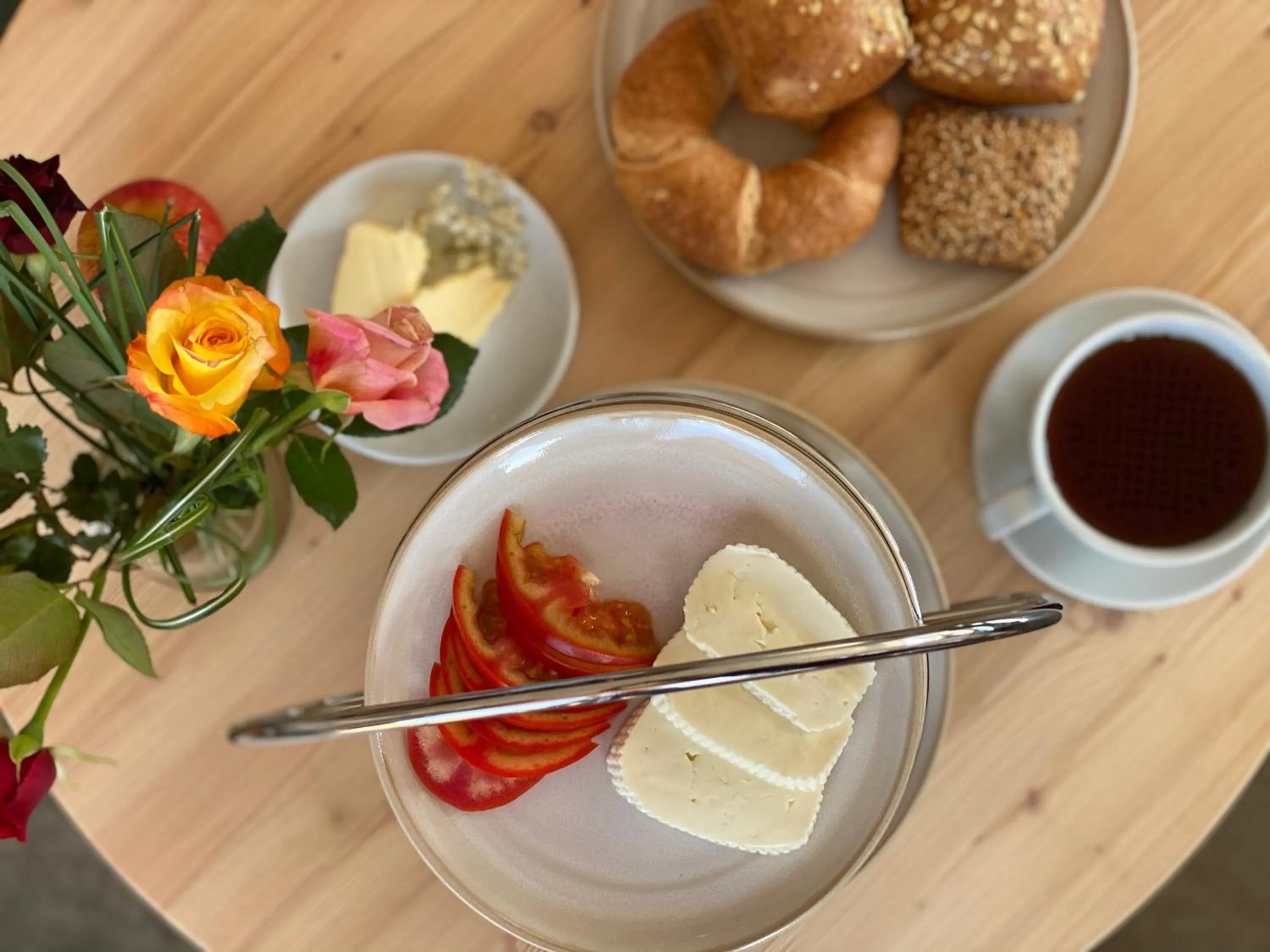 Food close-up in Hotel Neusacherhof