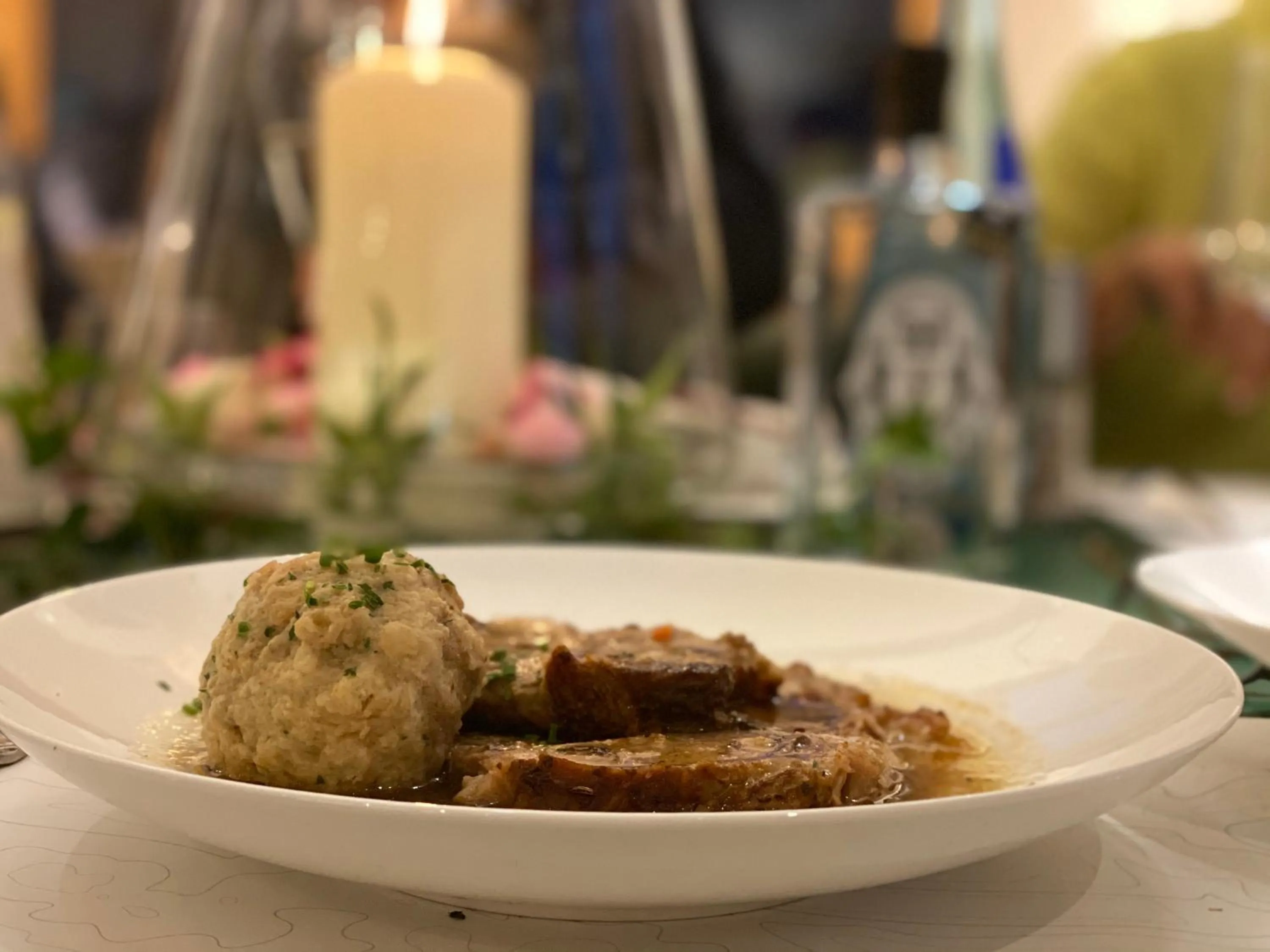 Food close-up in Hotel Neusacherhof