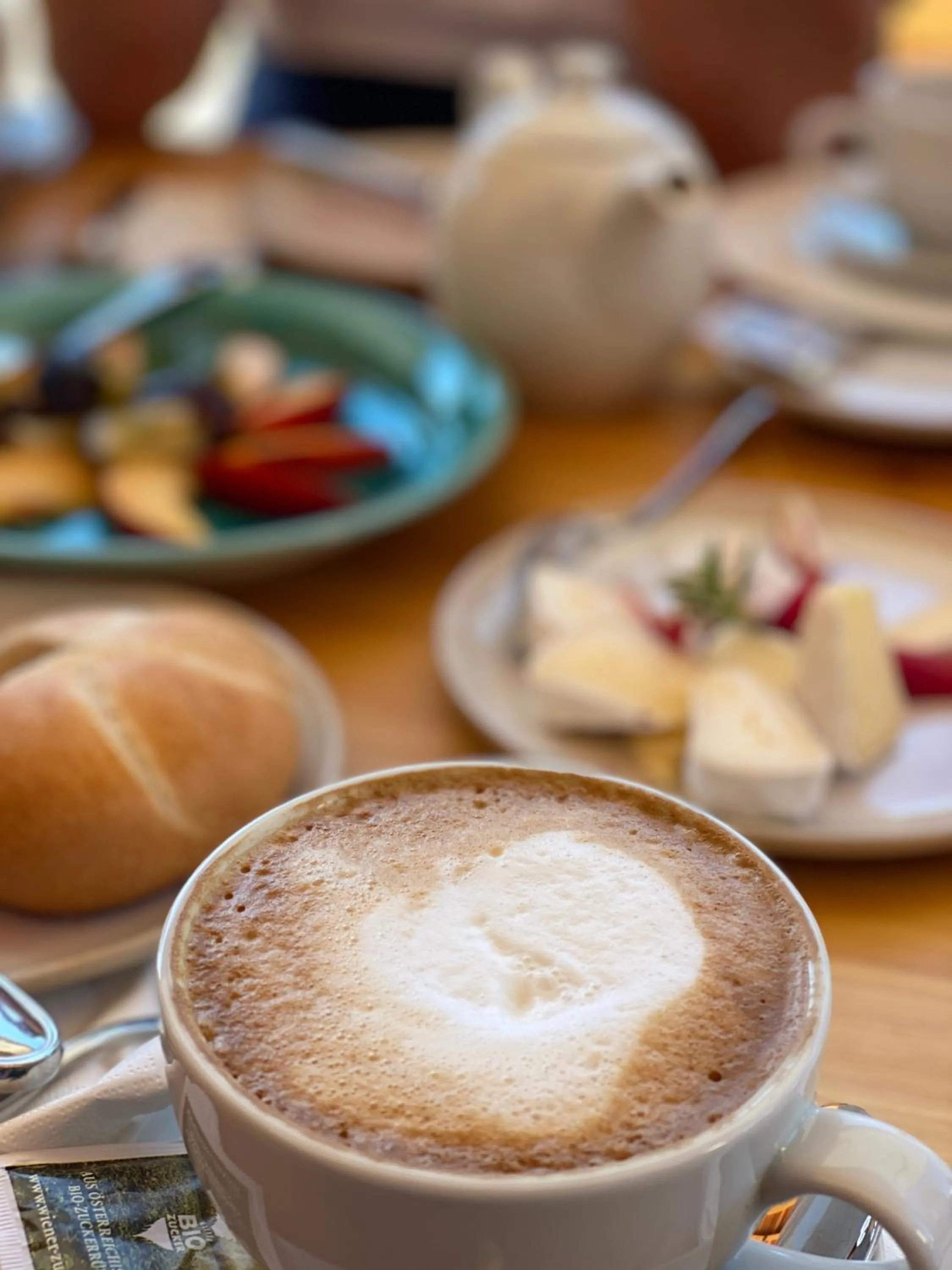 Food close-up in Hotel Neusacherhof