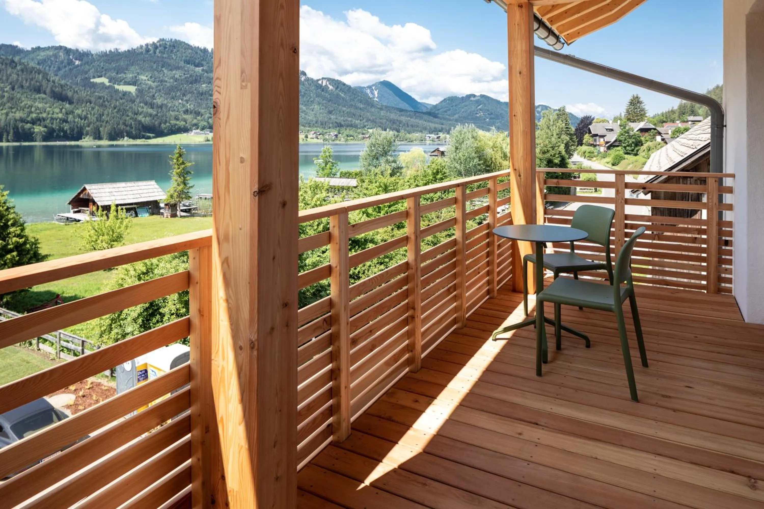 Balcony/Terrace in Hotel Neusacherhof
