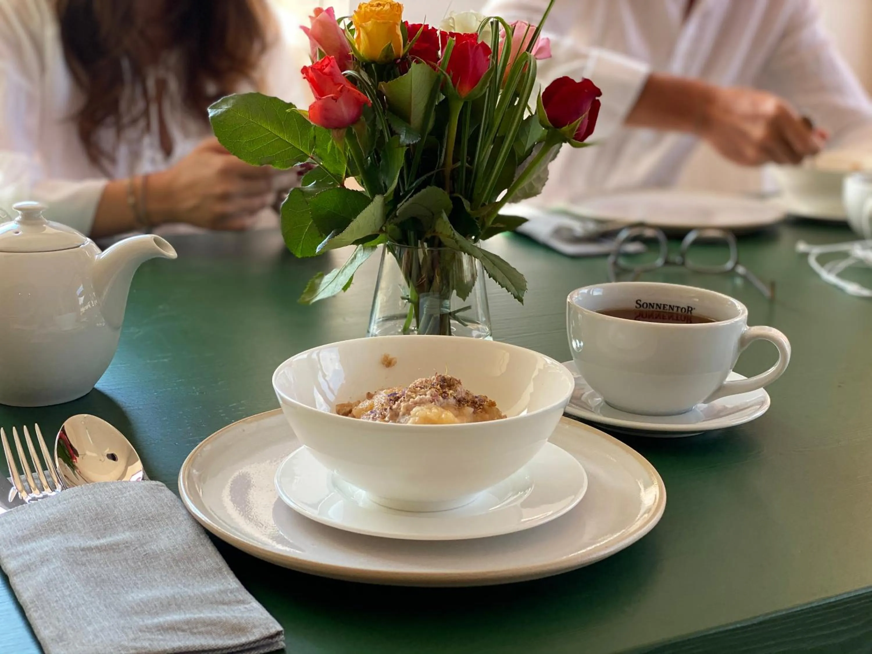 Food close-up in Hotel Neusacherhof