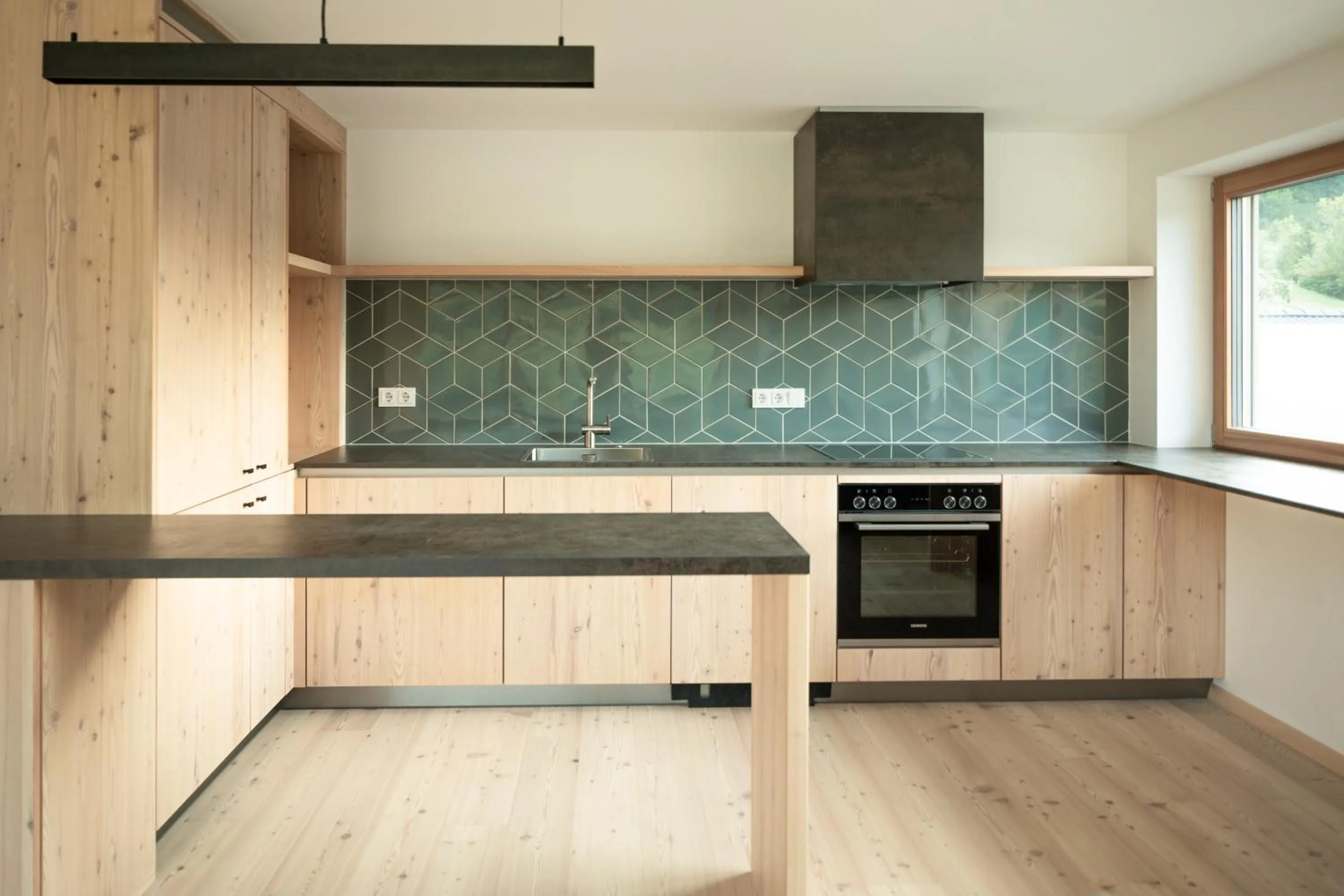 Kitchen or kitchenette in Hotel Neusacherhof