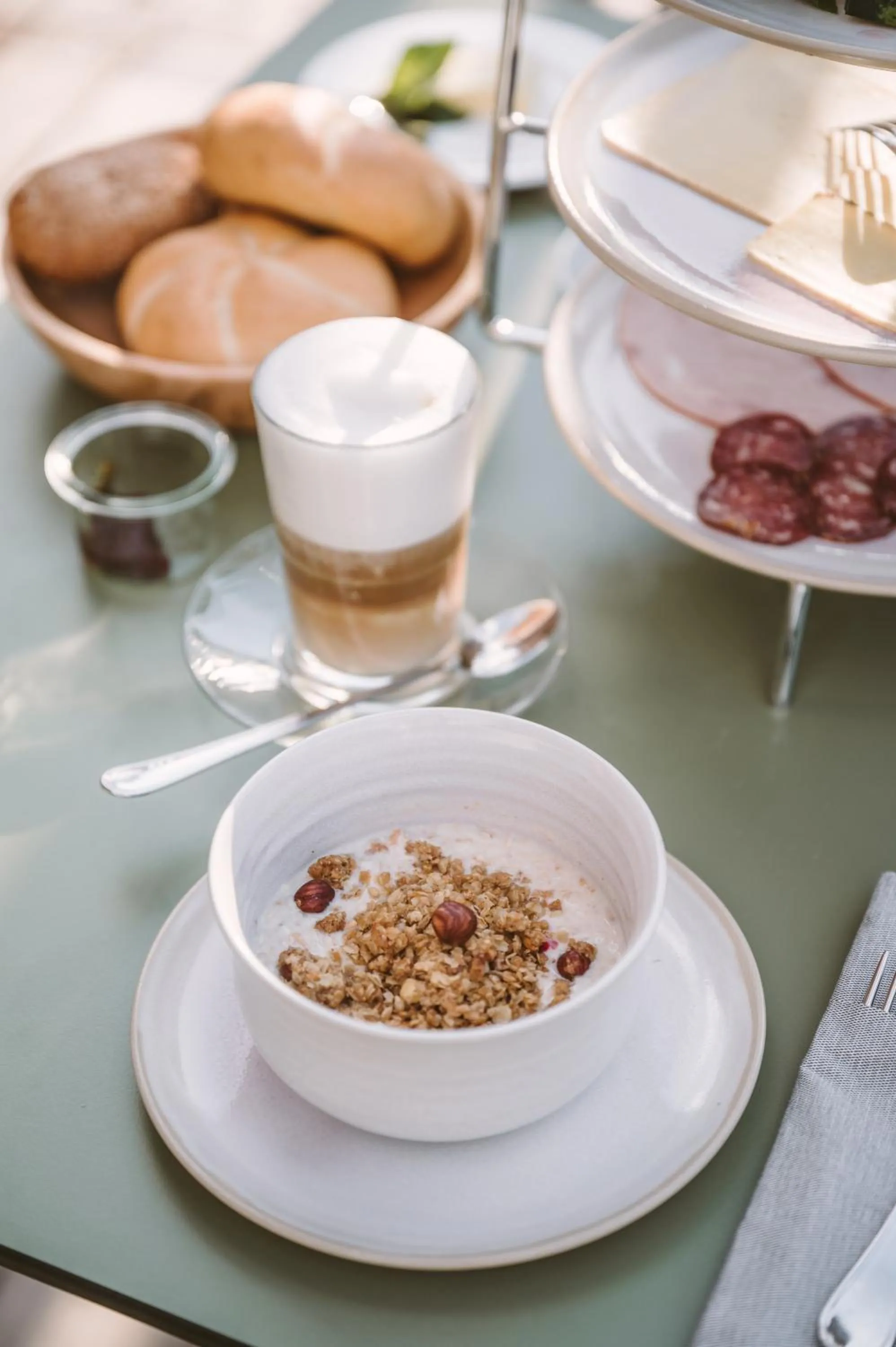 Breakfast in Hotel Neusacherhof