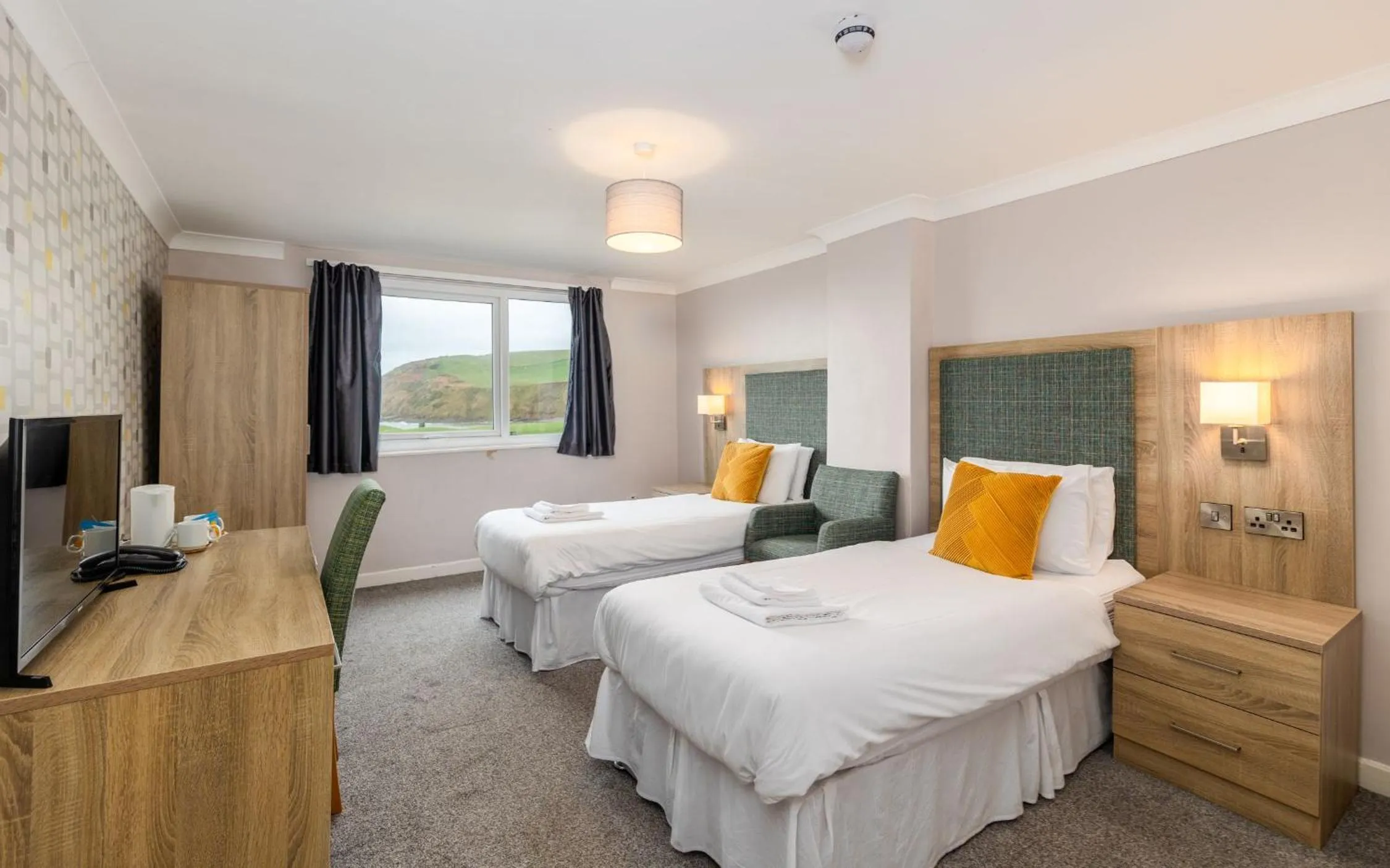 Bed in Seacote Hotel