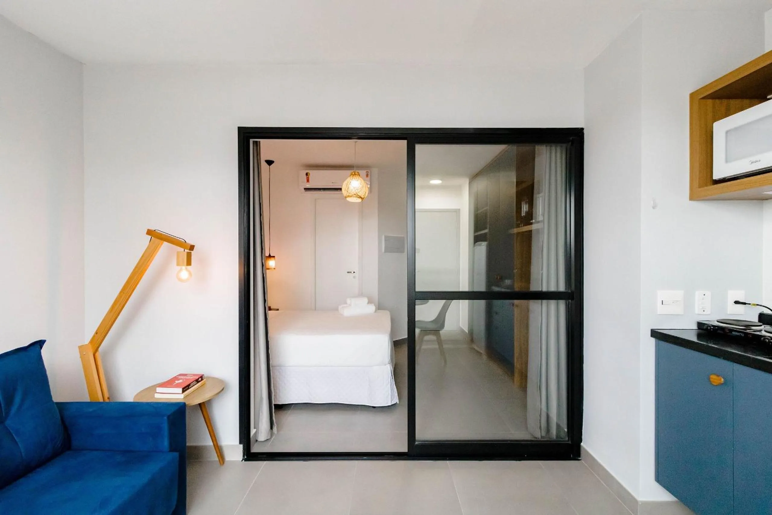 Balcony/Terrace, Bed in Vita Bom Retiro