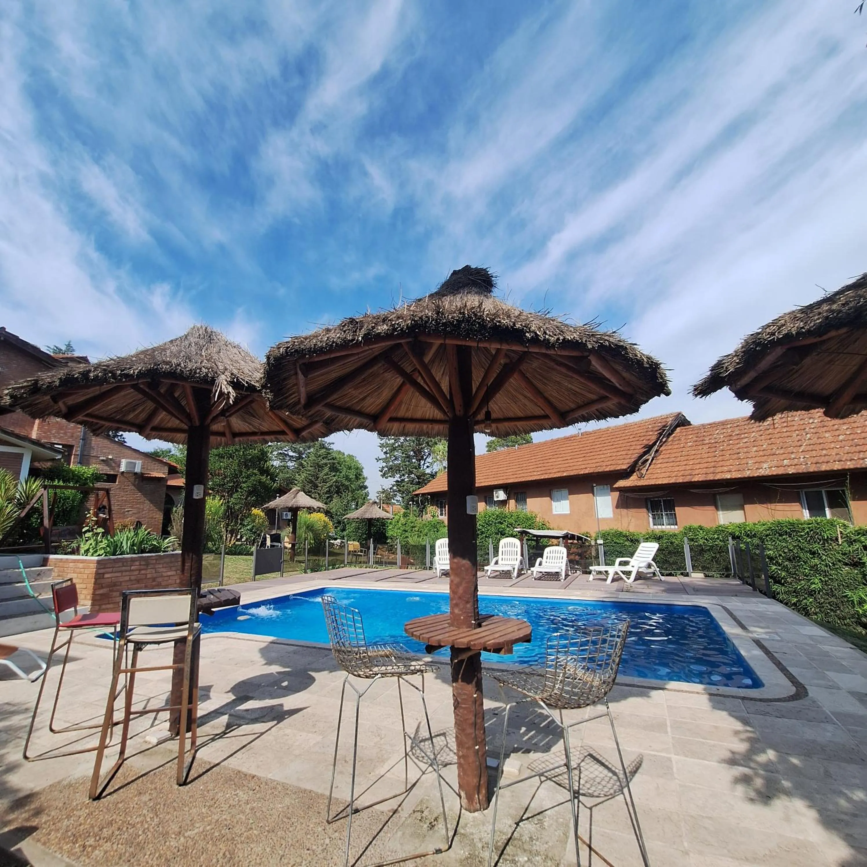 Swimming pool in Hotel Antiguo Camino