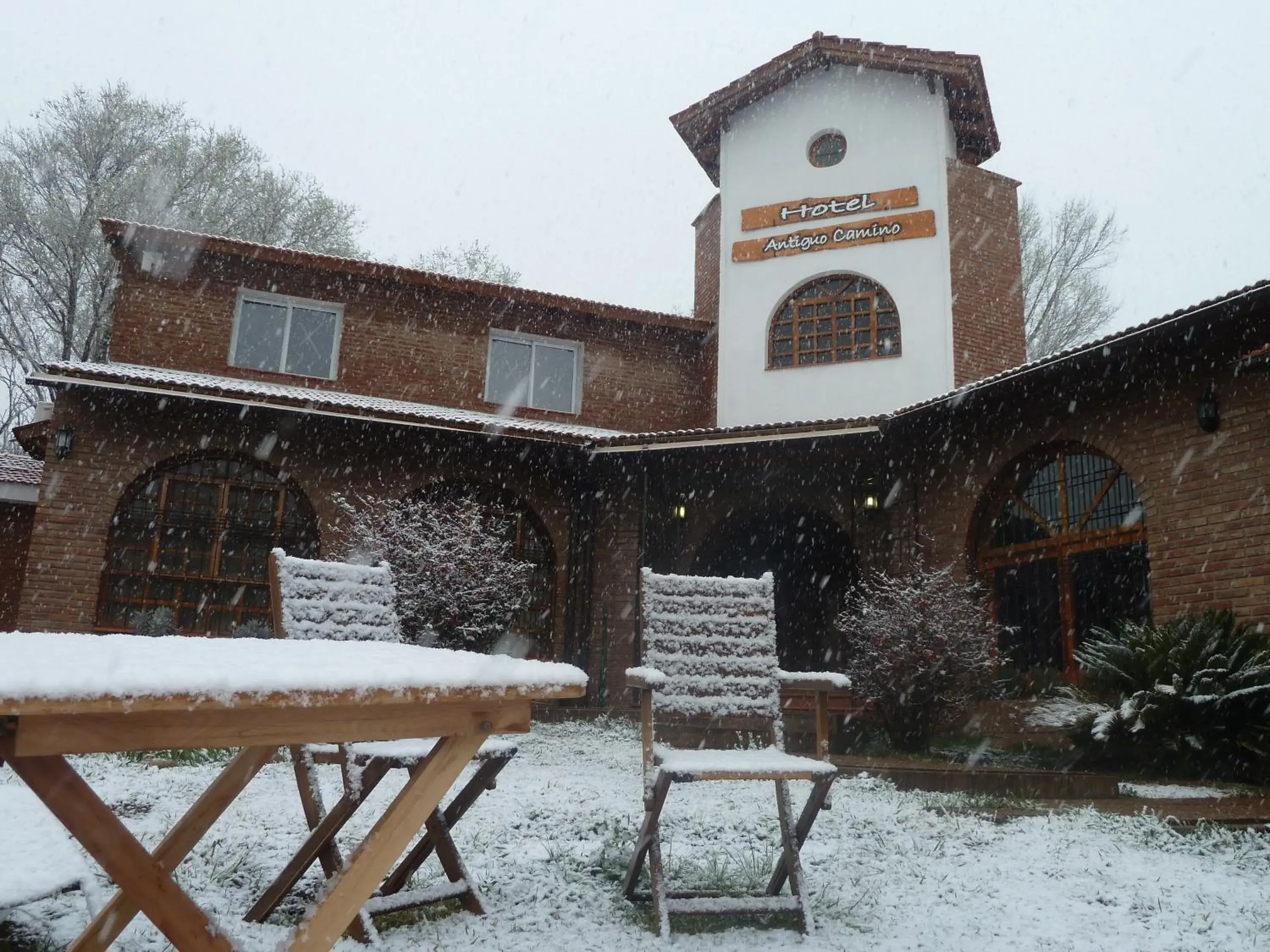 Property building in Hotel Antiguo Camino Property building in Hotel Antiguo Camino