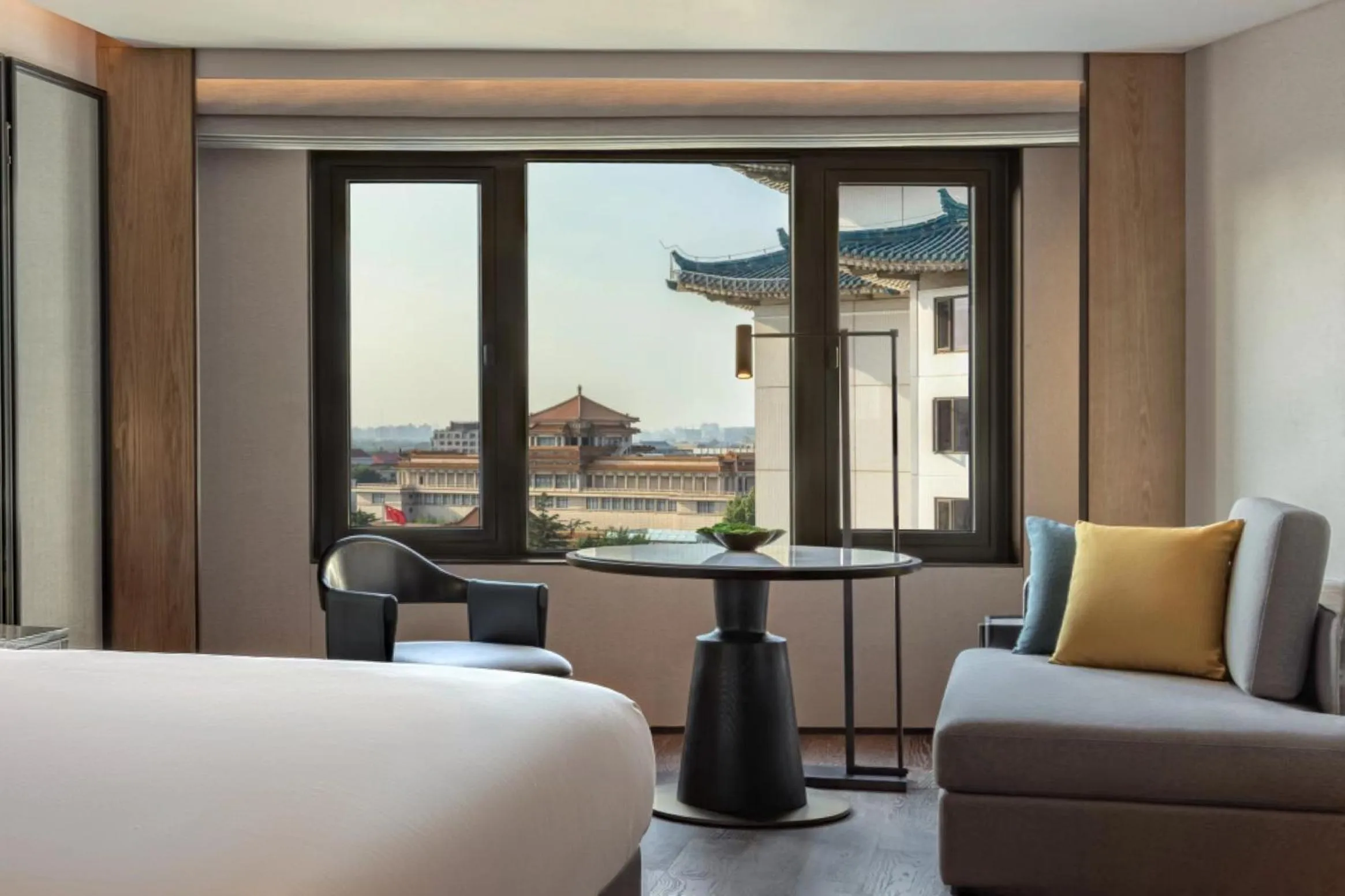 Bed in Prime Hotel Beijing Wangfujing