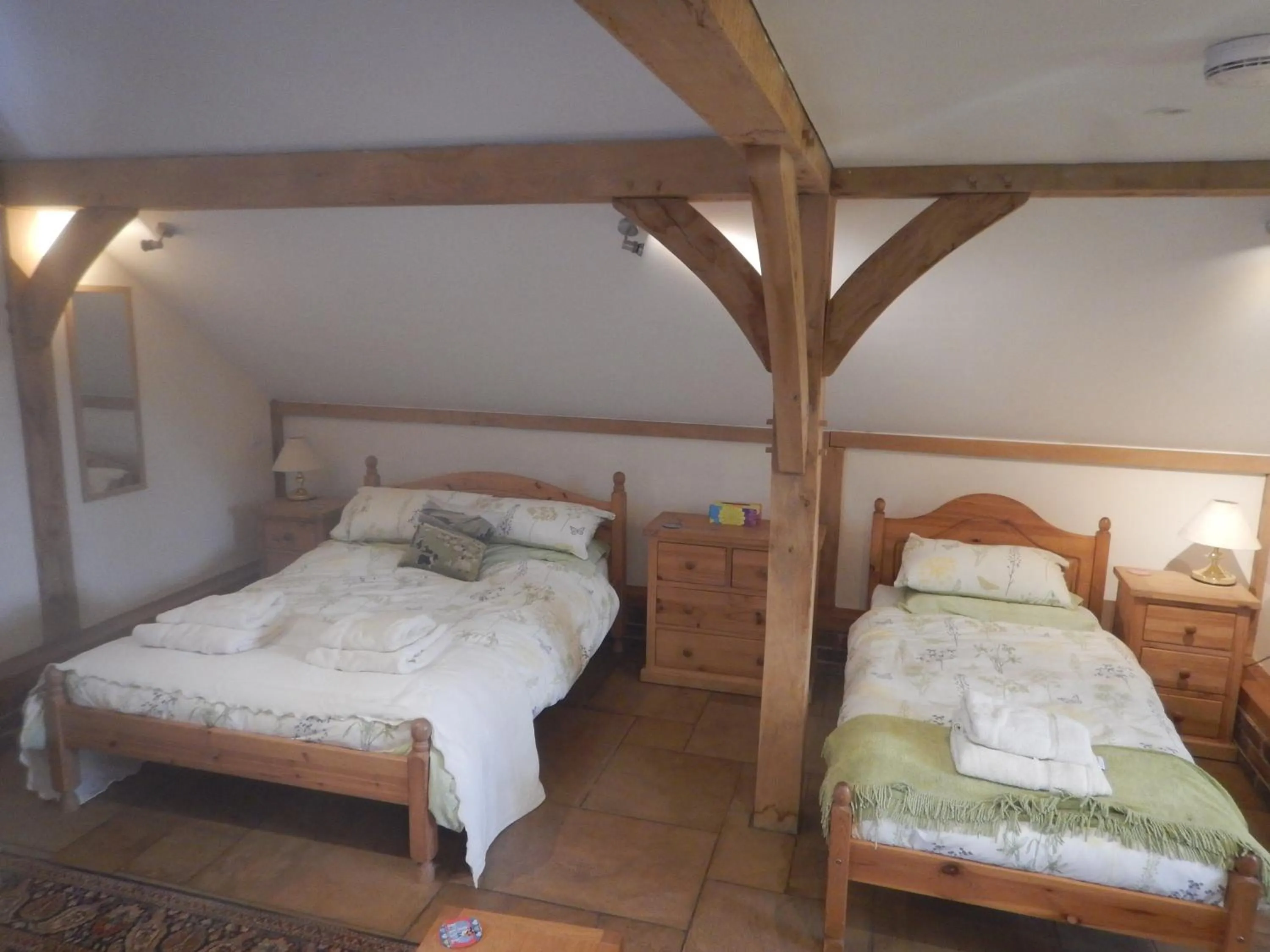 Bed in Prestwick Byre