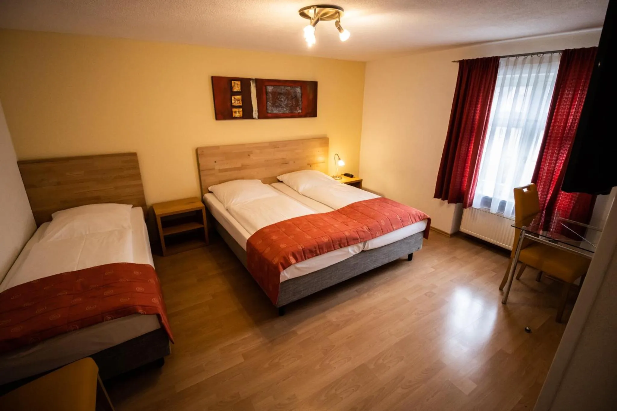 Bedroom, Bed in Hotel Gasthof Rössle