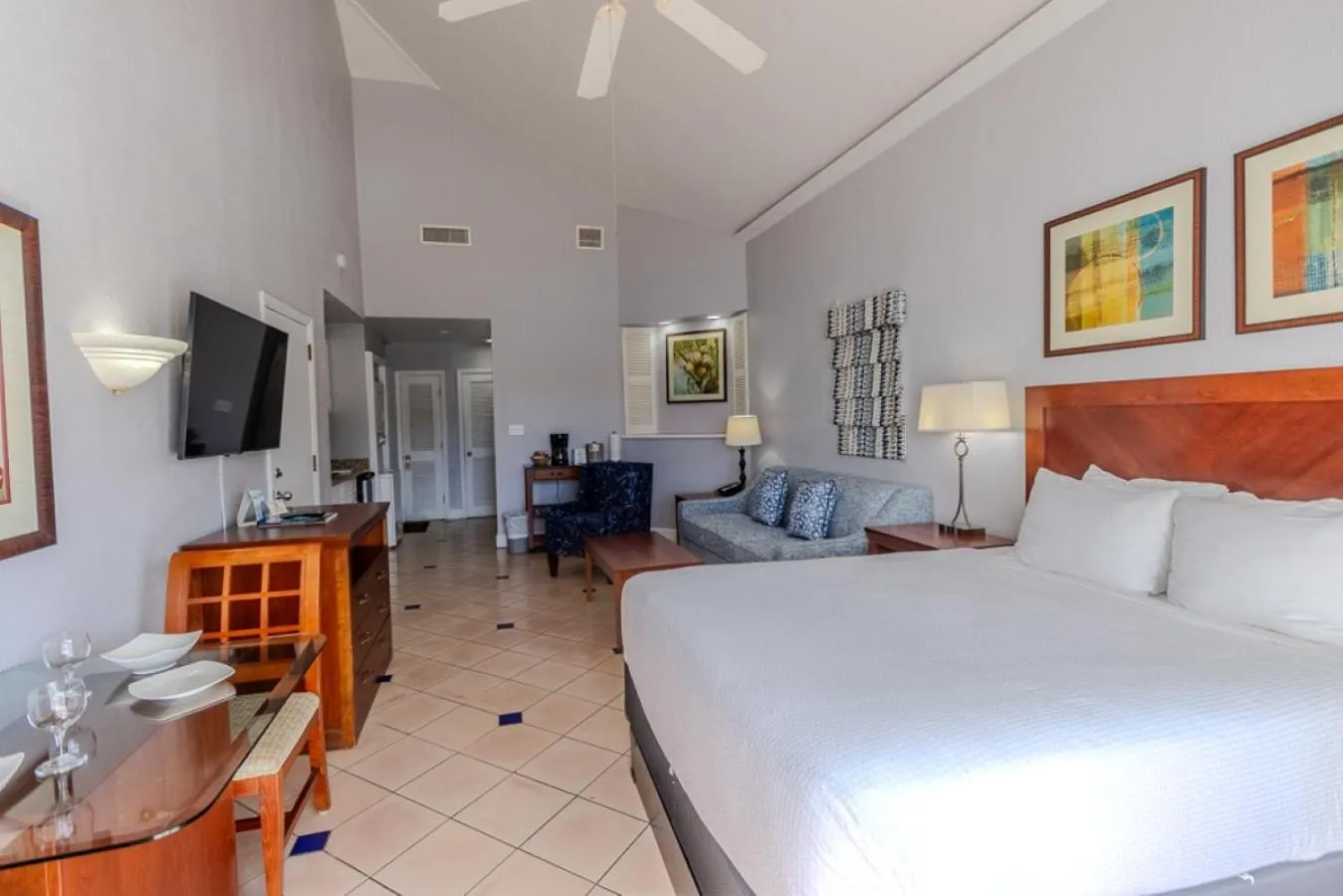 Bed in Pirate's Pension at Bluebeard's Castle