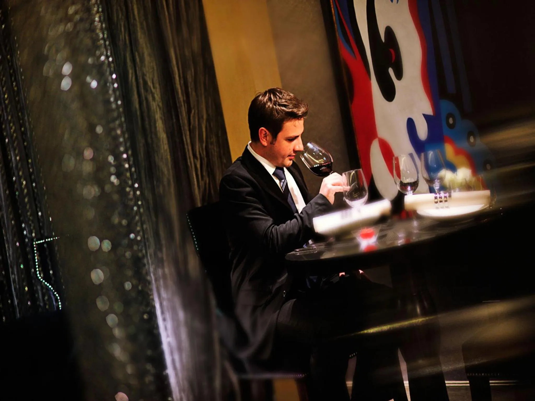 People in Enlux Hotel