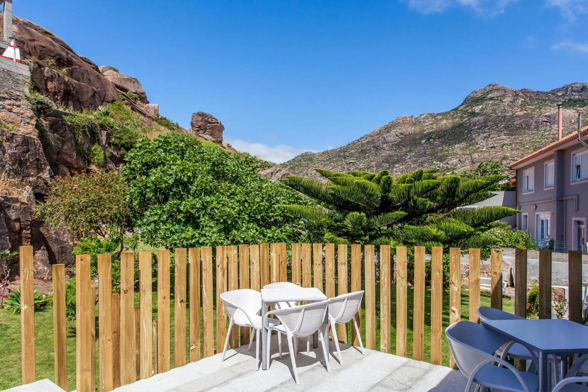 Patio in Mar do Ézaro - Boutique Hotel