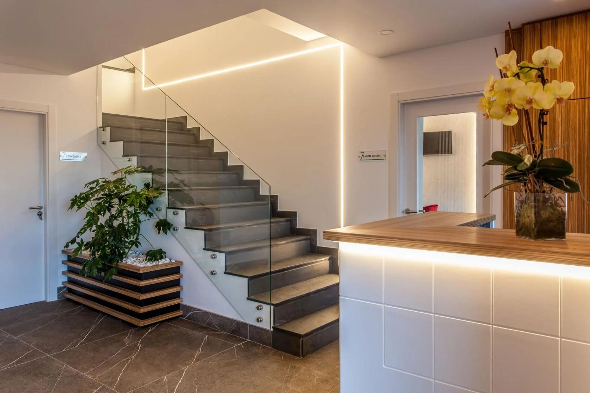 Lobby or reception in Mar do Ézaro - Boutique Hotel