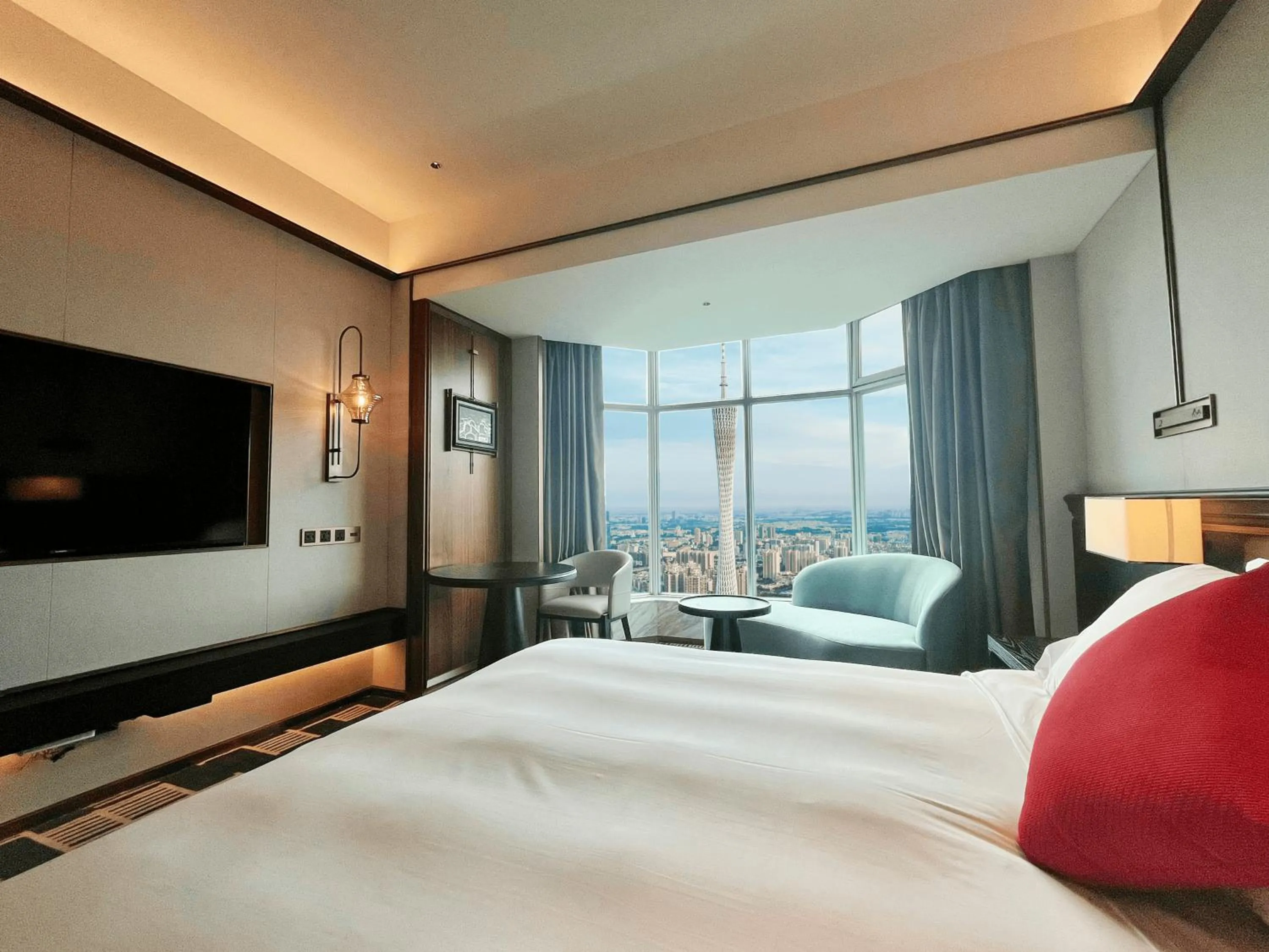 Bed in Ramada by Wyndham Pearl Guangzhou