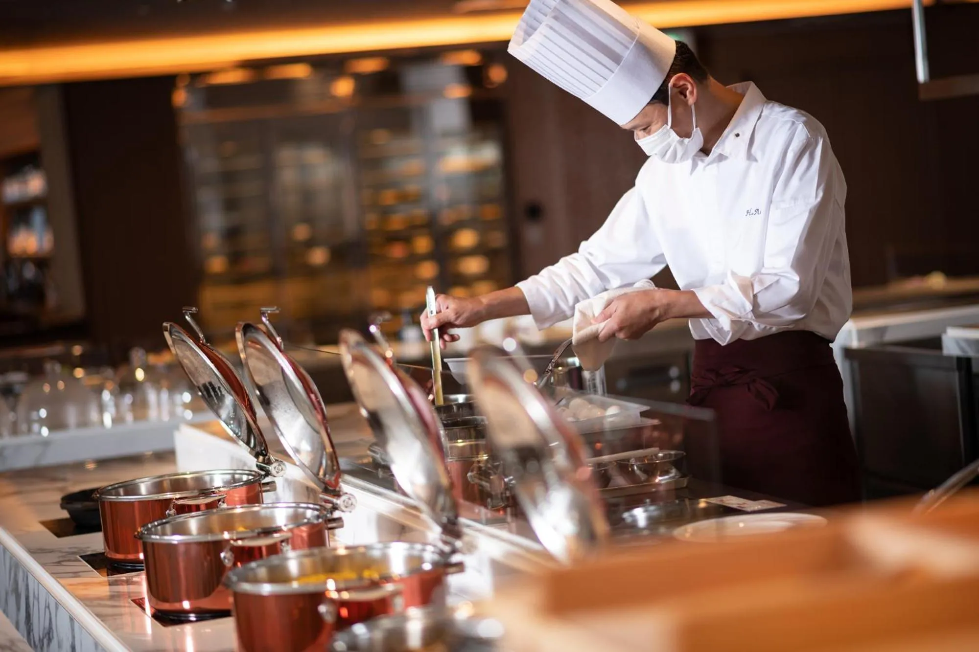 Breakfast in Pearl Star Hotel ATAMI