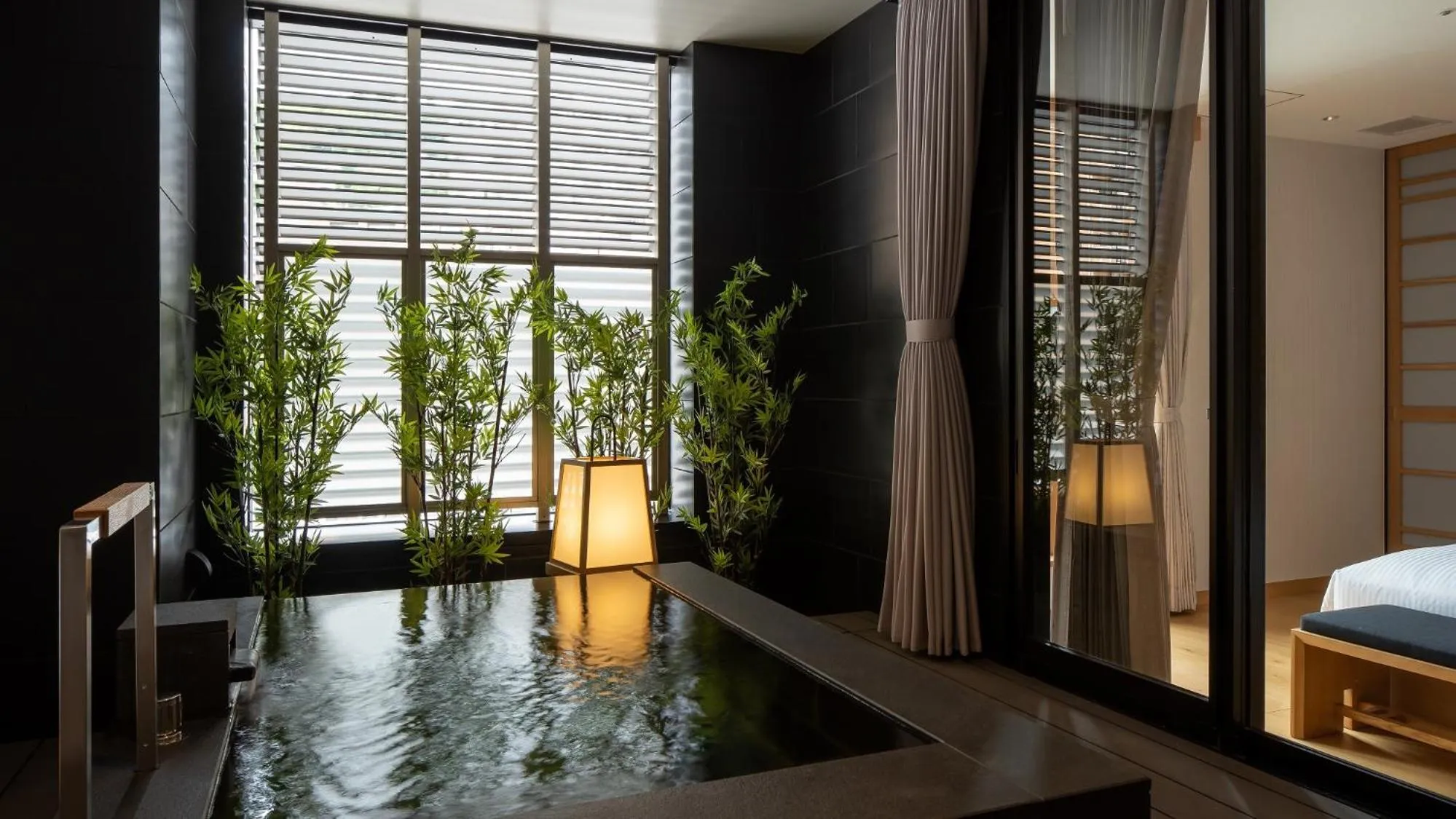 Hot Spring Bath, Bed in Pearl Star Hotel ATAMI