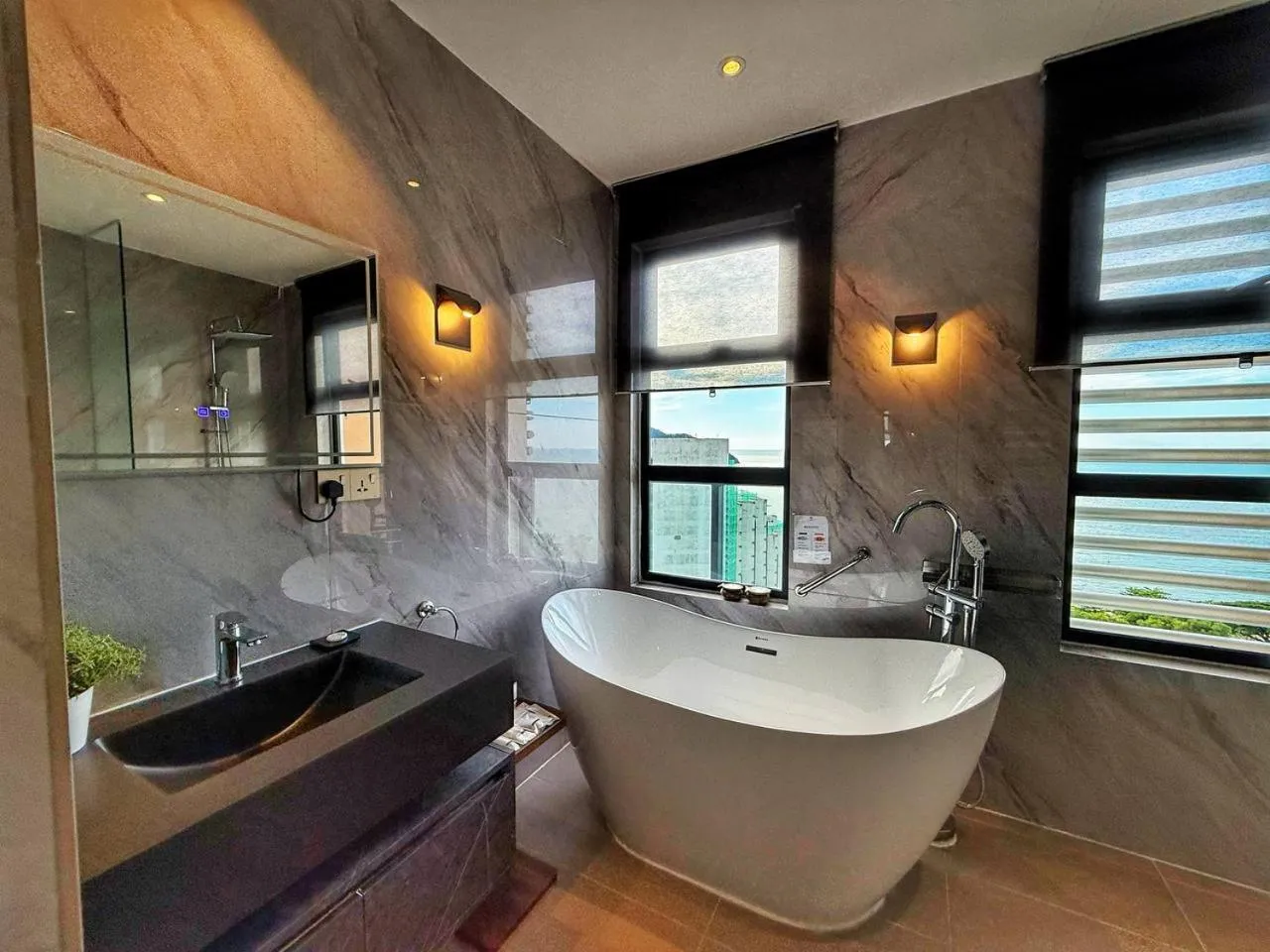 Bathroom in Bahang Bay Hotel