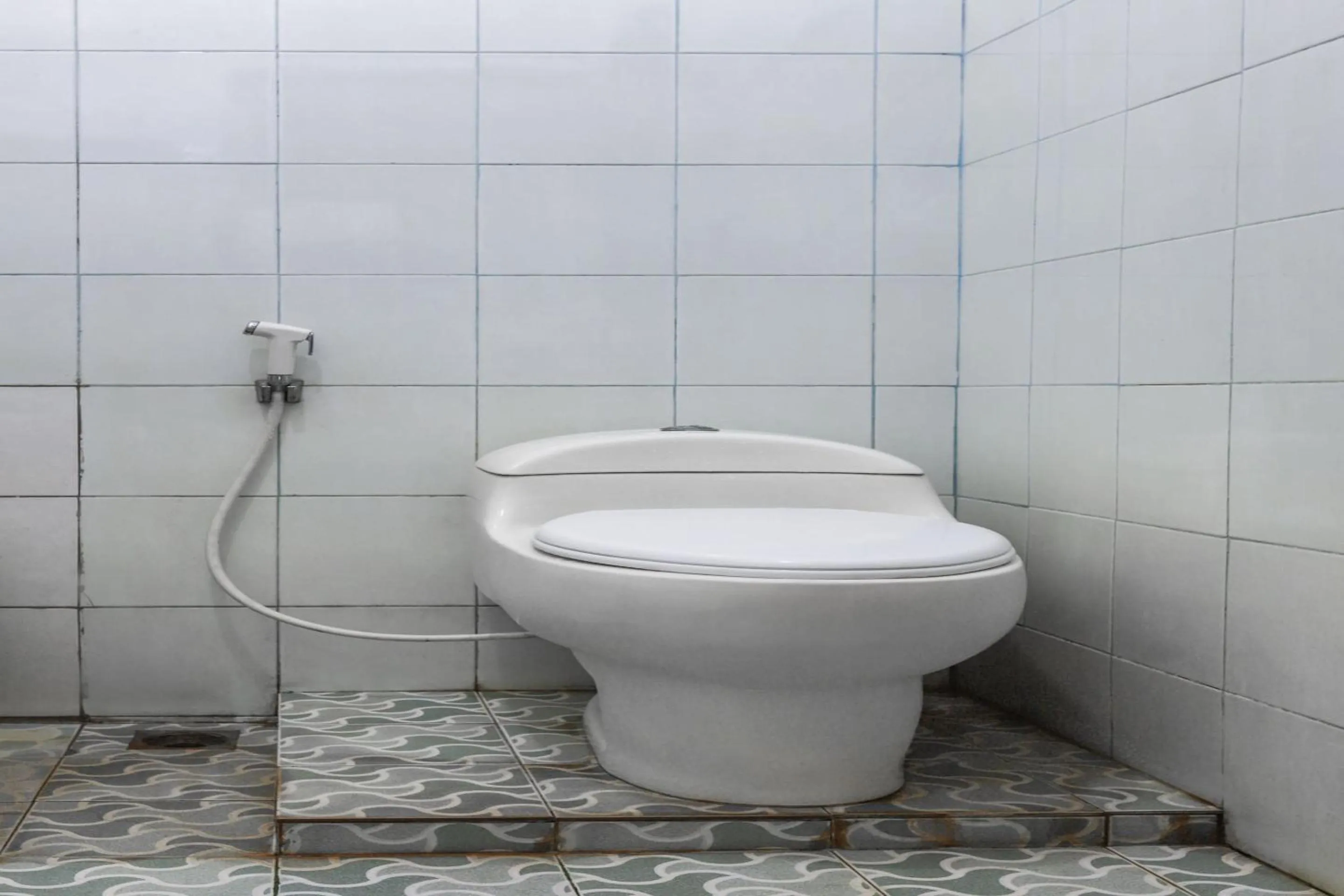 Bathroom in Hotel O Bukit Somber Residence Syariah