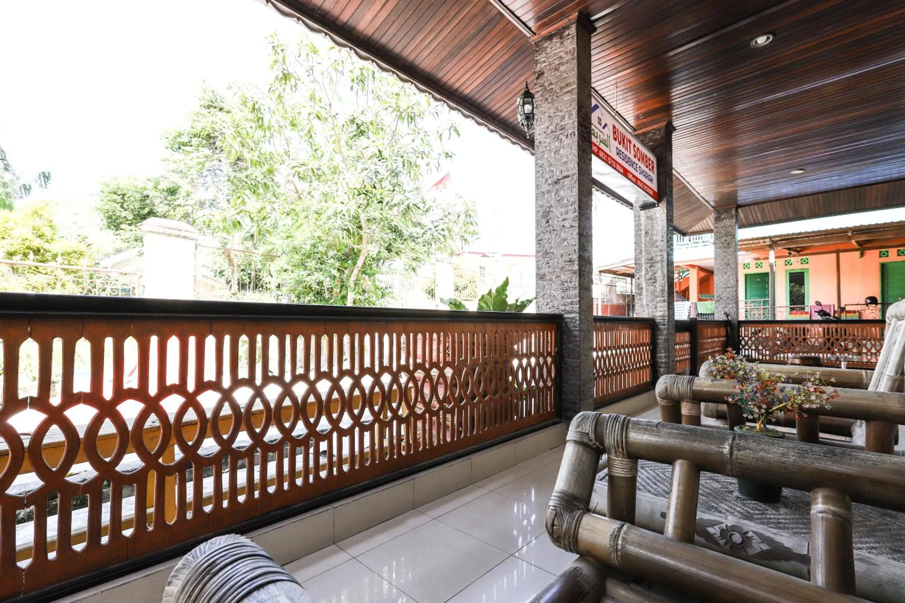 Lobby or reception in Hotel O Bukit Somber Residence Syariah